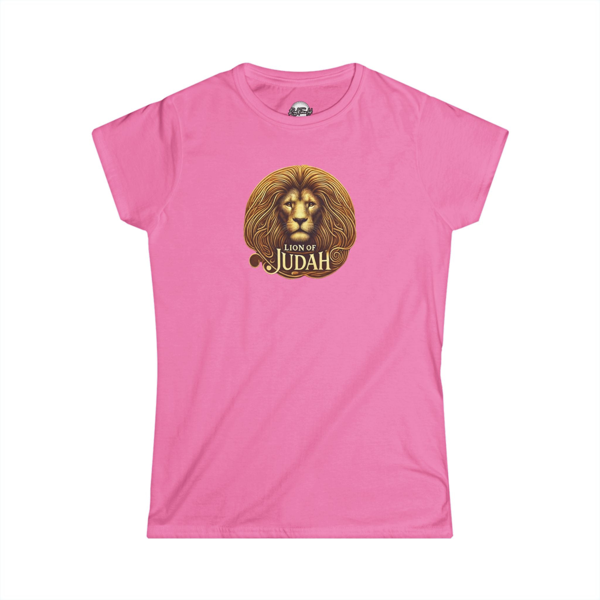 Lion of Judah Women's Softstyle Tee - Faith-Inspired Graphic T-Shirt