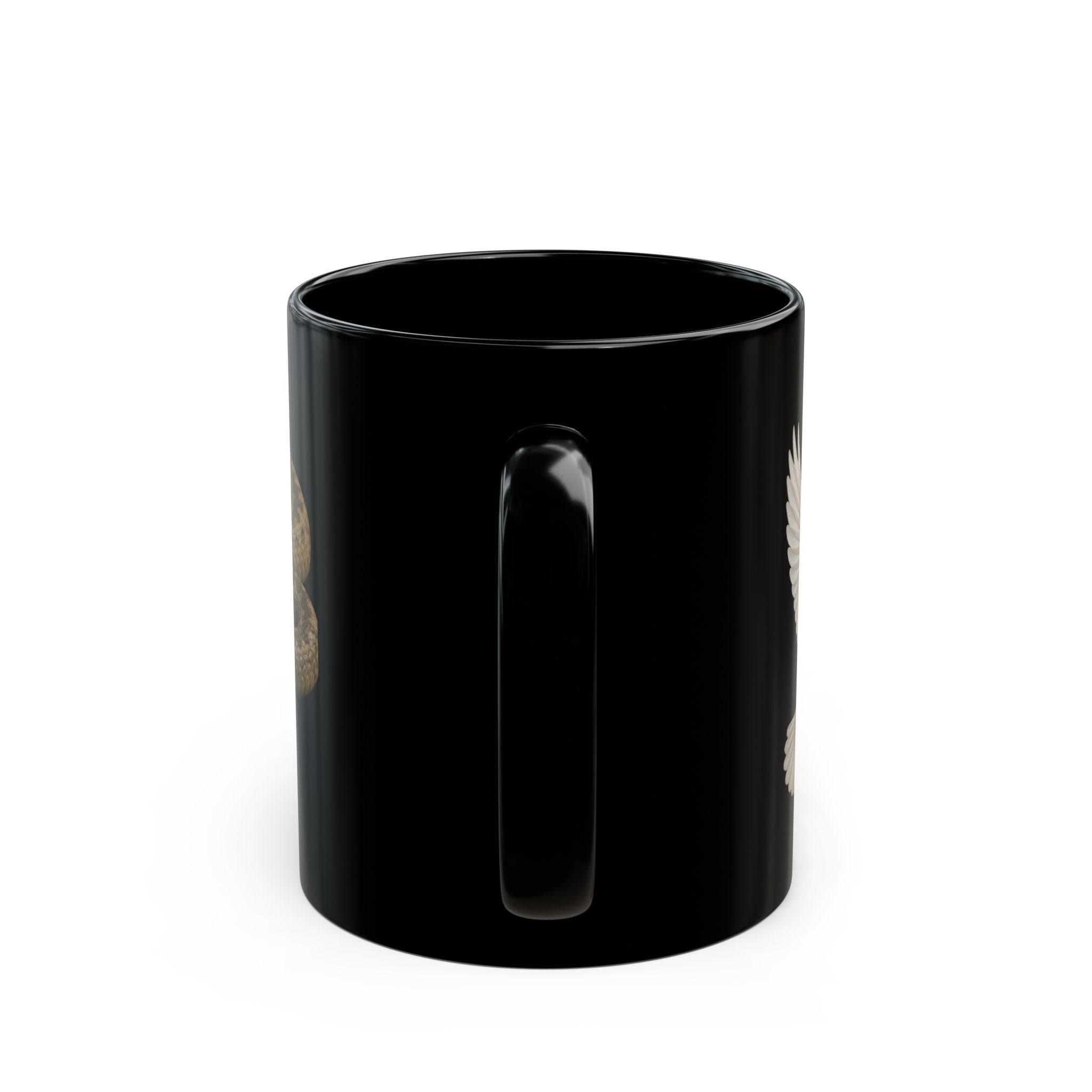 Mug - Be Wise as Serpents - Inspirational Black Coffee Cup