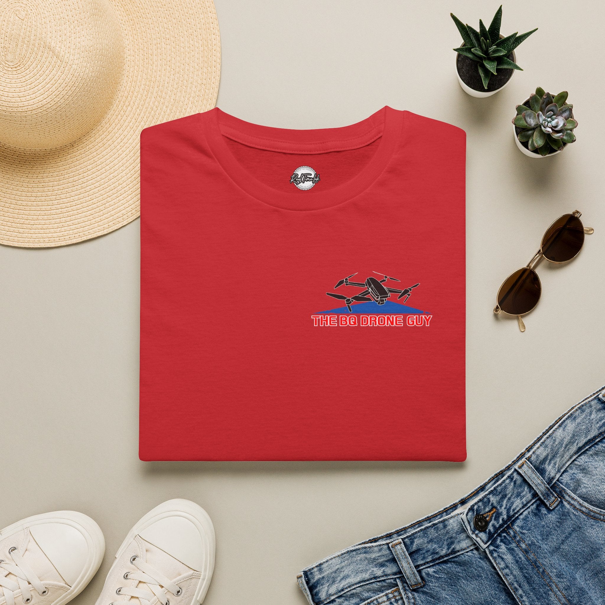 The BQ Drone Guy Logo Tee