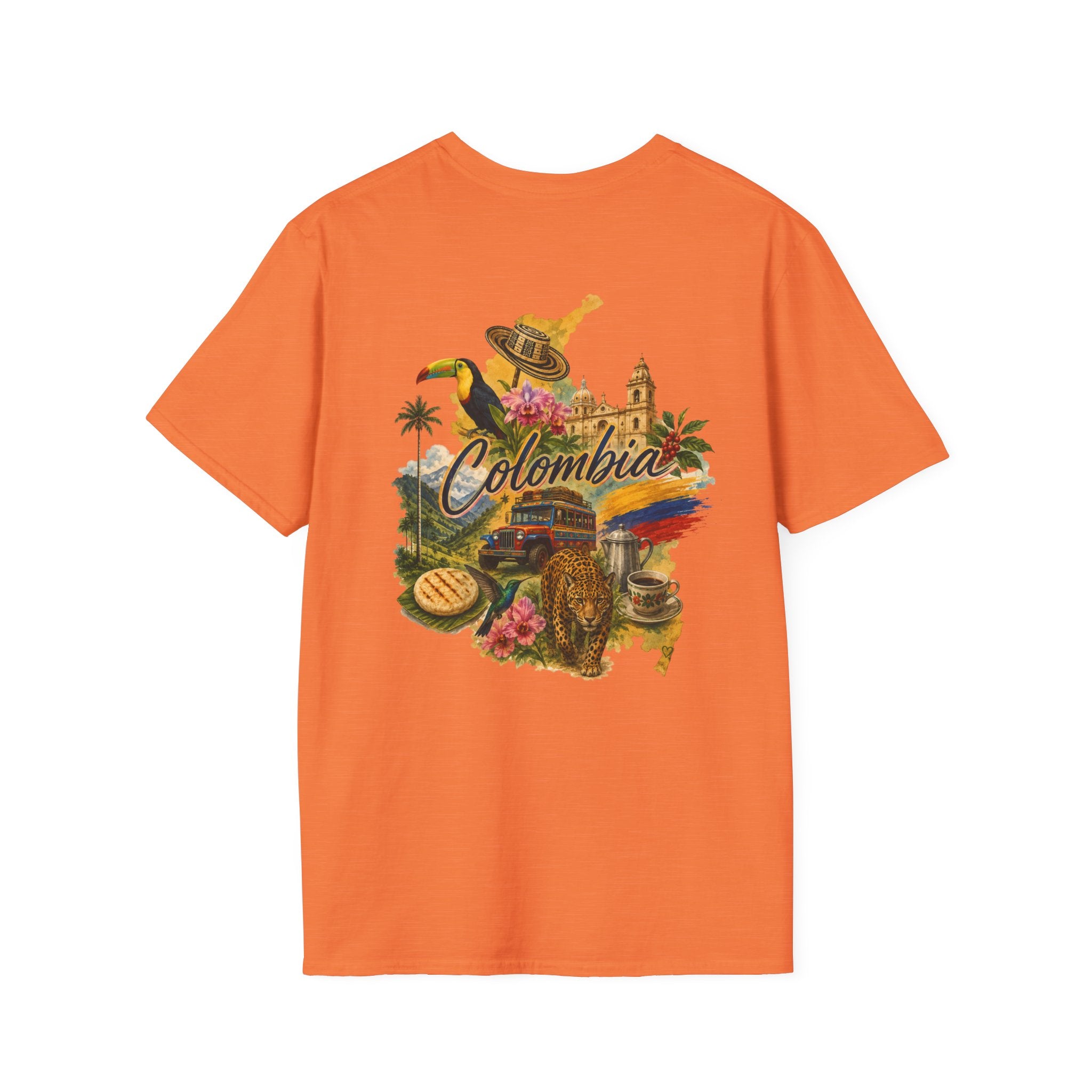 T-Shirt — Colombian Football Emblem Tee (Federación Colombiana de Fútbol)
