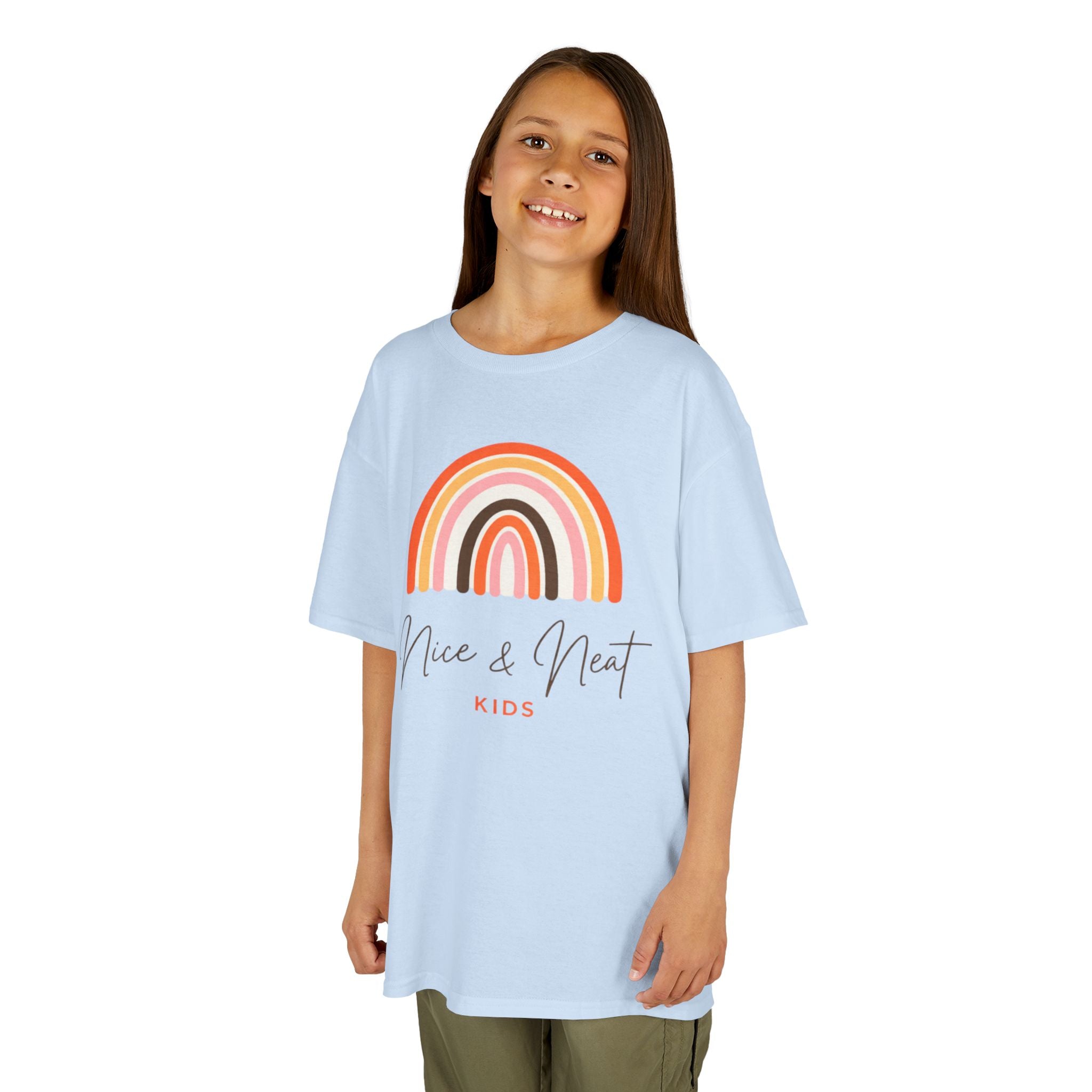Nice & Neat Kids Rainbow Retro Graphic Shirt