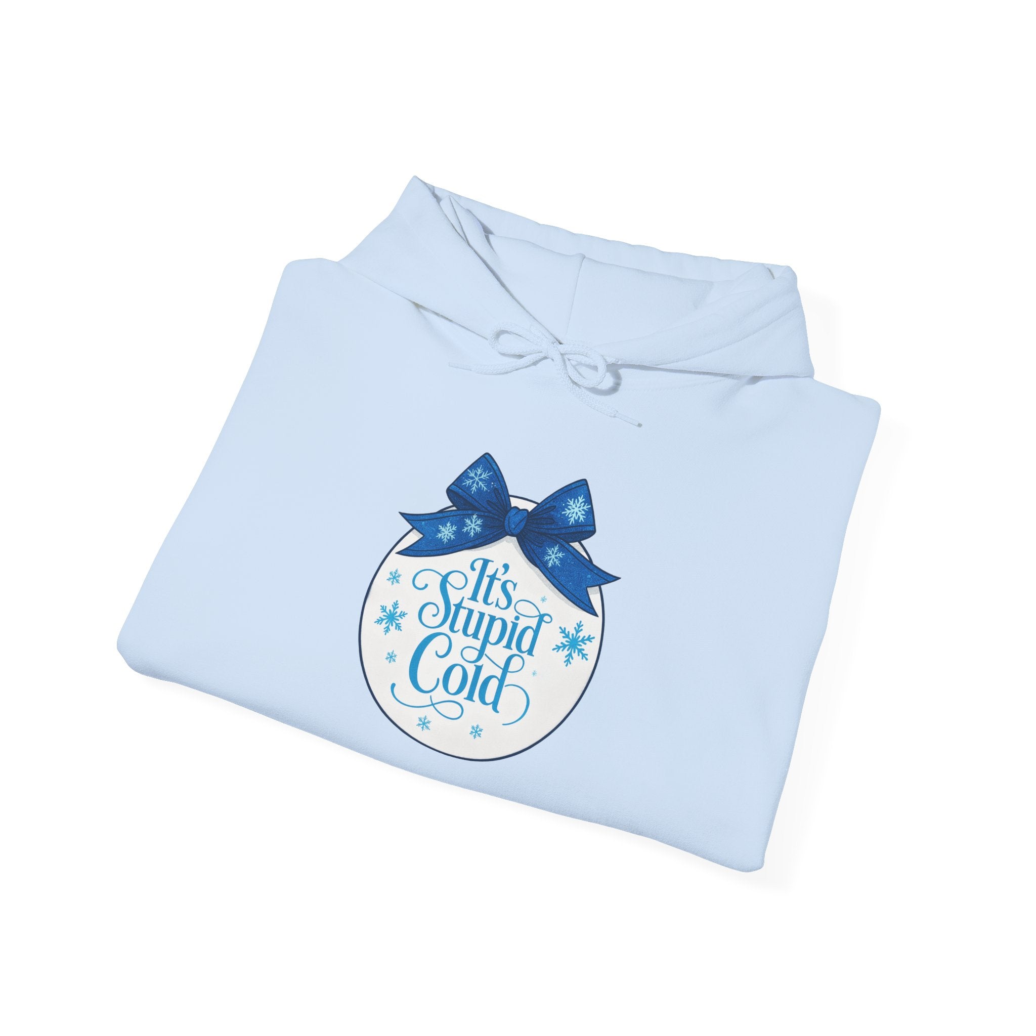 Its Stupid Cold Hoodie — Funny Winter Sweatshirt for Cold Weather