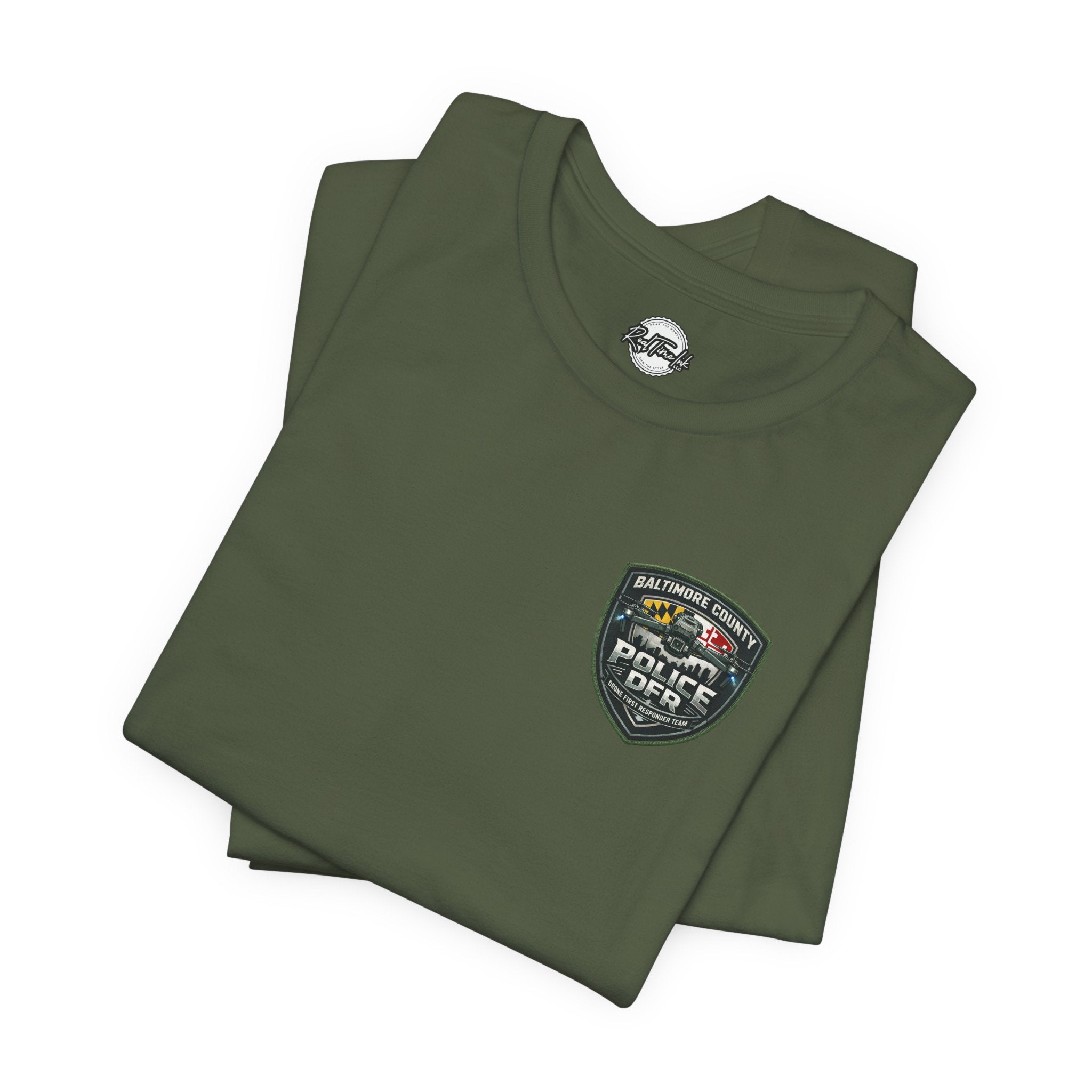 Police D.F.R. Baltimore County T-Shirt — Law Enforcement Support Tee