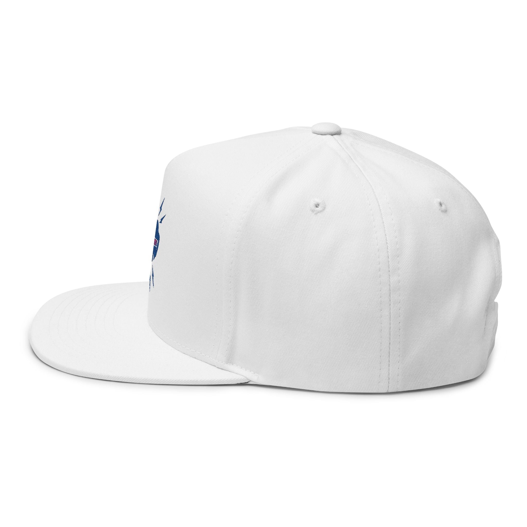 Embroidered Flat Bill Cap - Buffalo Bills Design