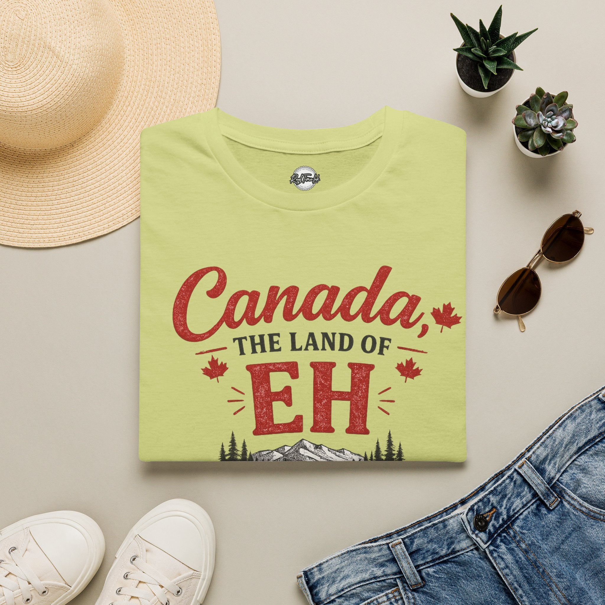 Canada The Land of EH T-Shirt — Funny Canadian Pride Tee