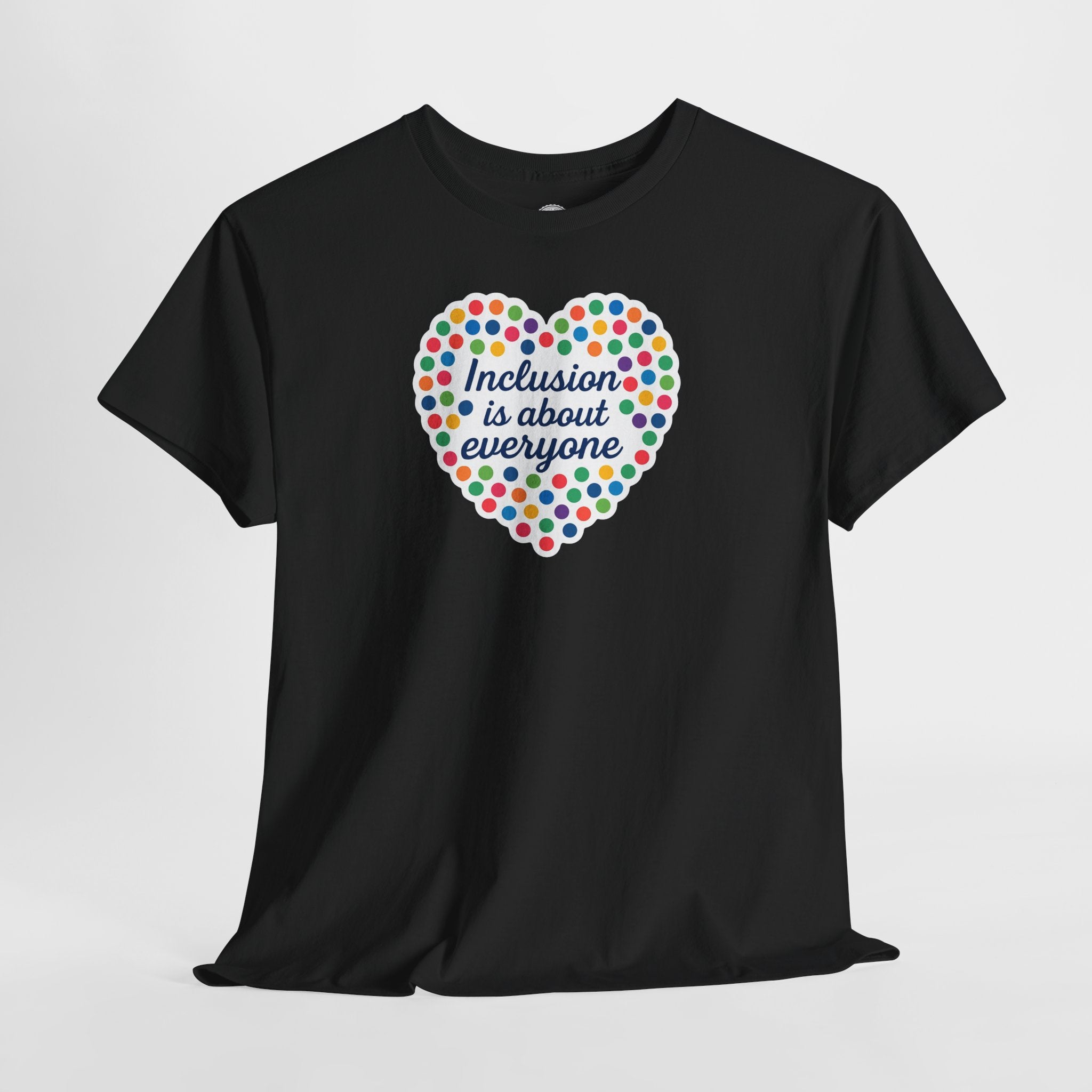 Inclusion is About Everyone Unisex Heavy Cotton Tee - Celebrate Diversity