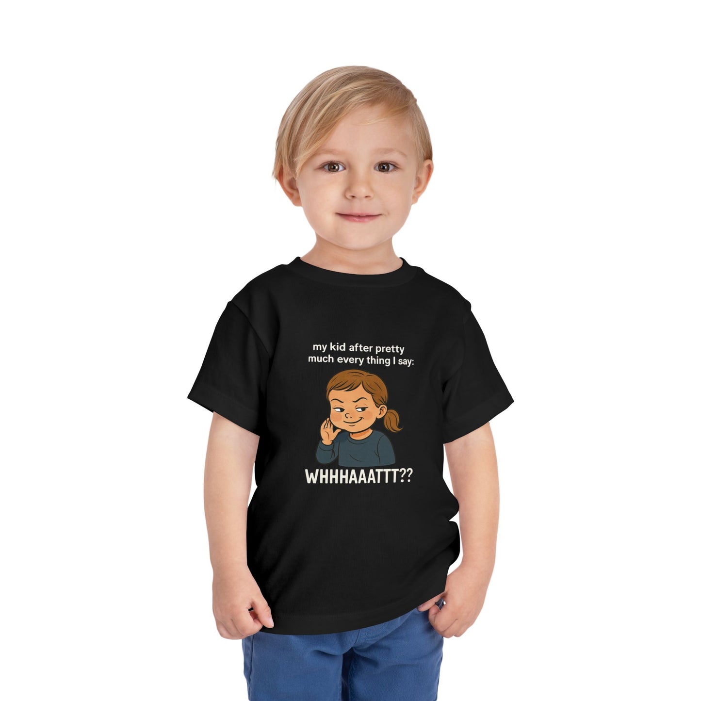 Whimsical Toddler Tee - My Kid After Pretty Much Everything, Funny Kids Shirt, Gift for Parents, Everyday Wear, Kids Humor Clothing