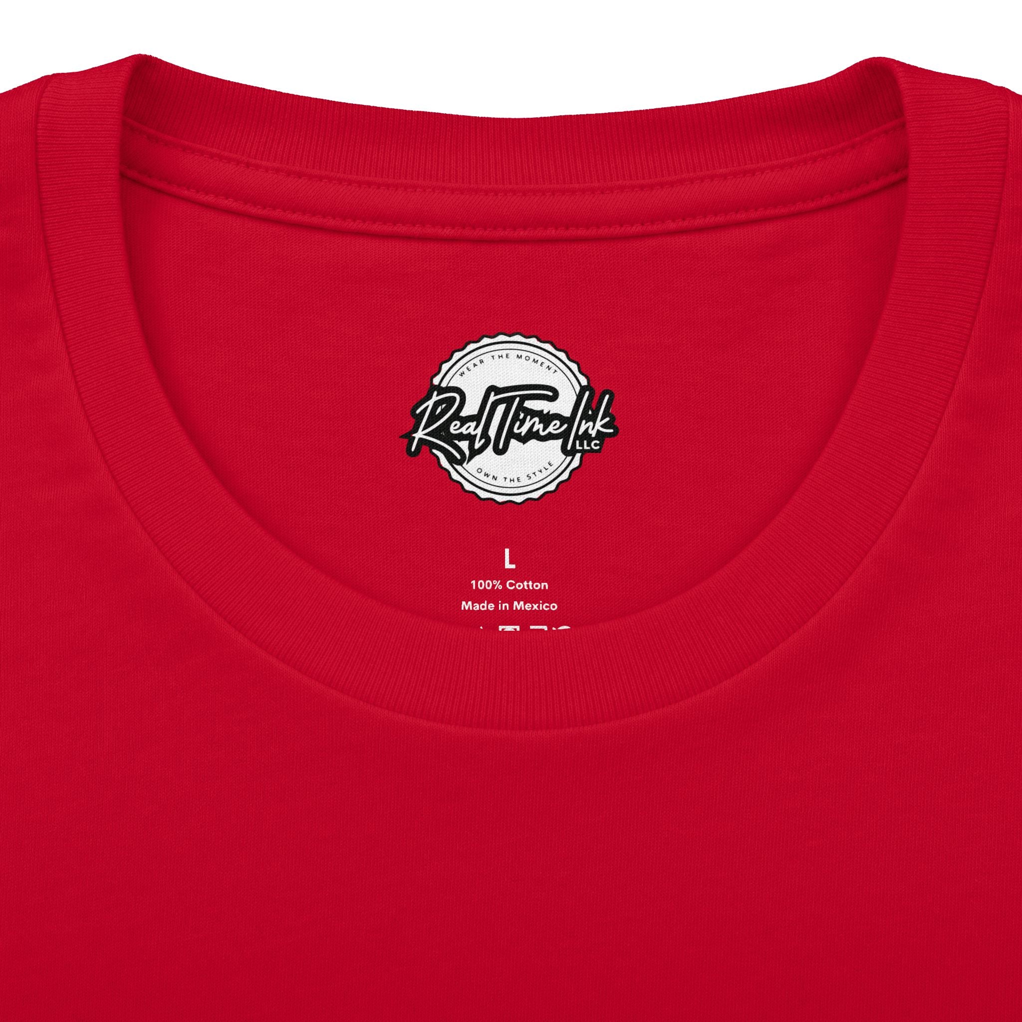 Custom unisex Cotton Crew Tee