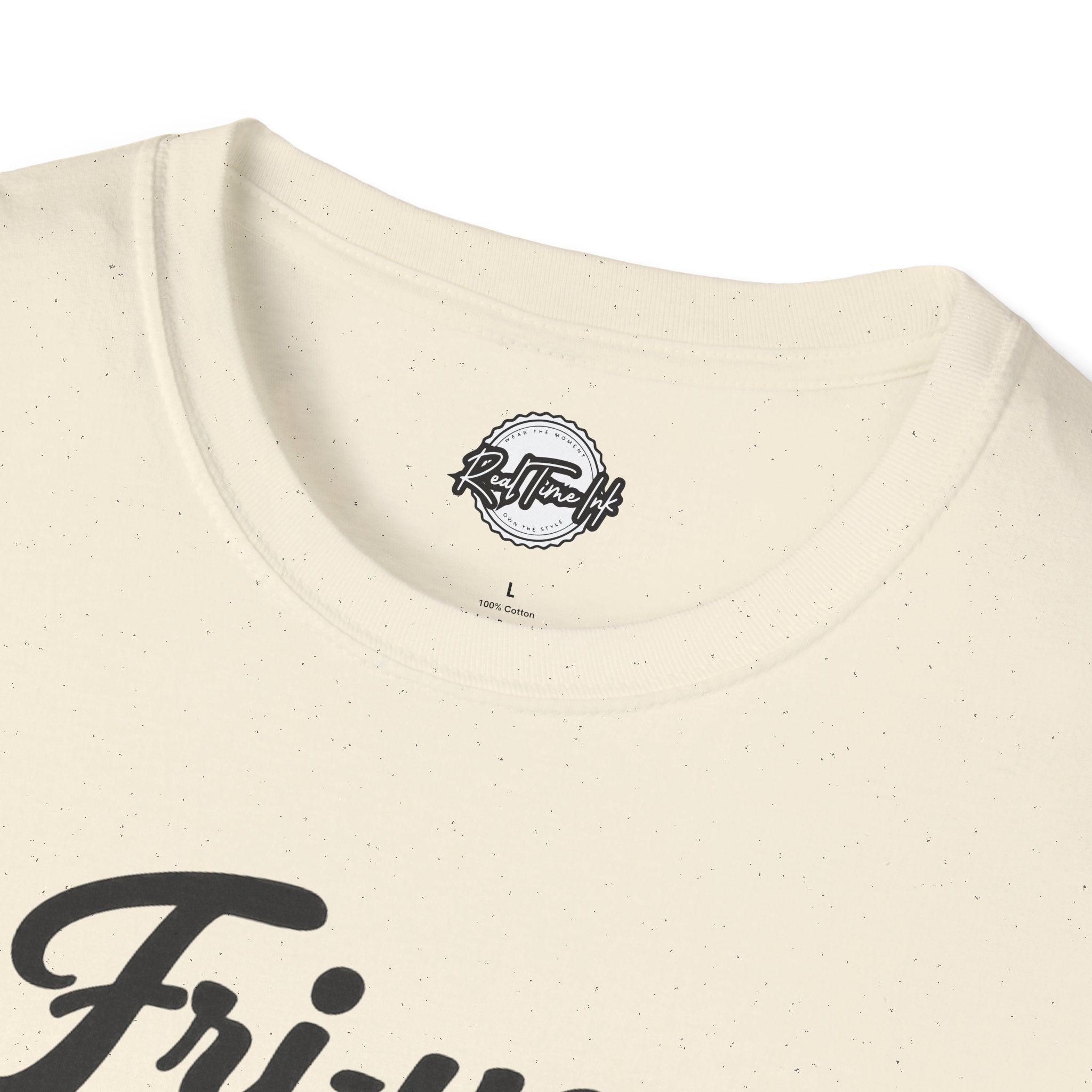 Fri-yay T-Shirt — Vintage Script Weekend Shirt