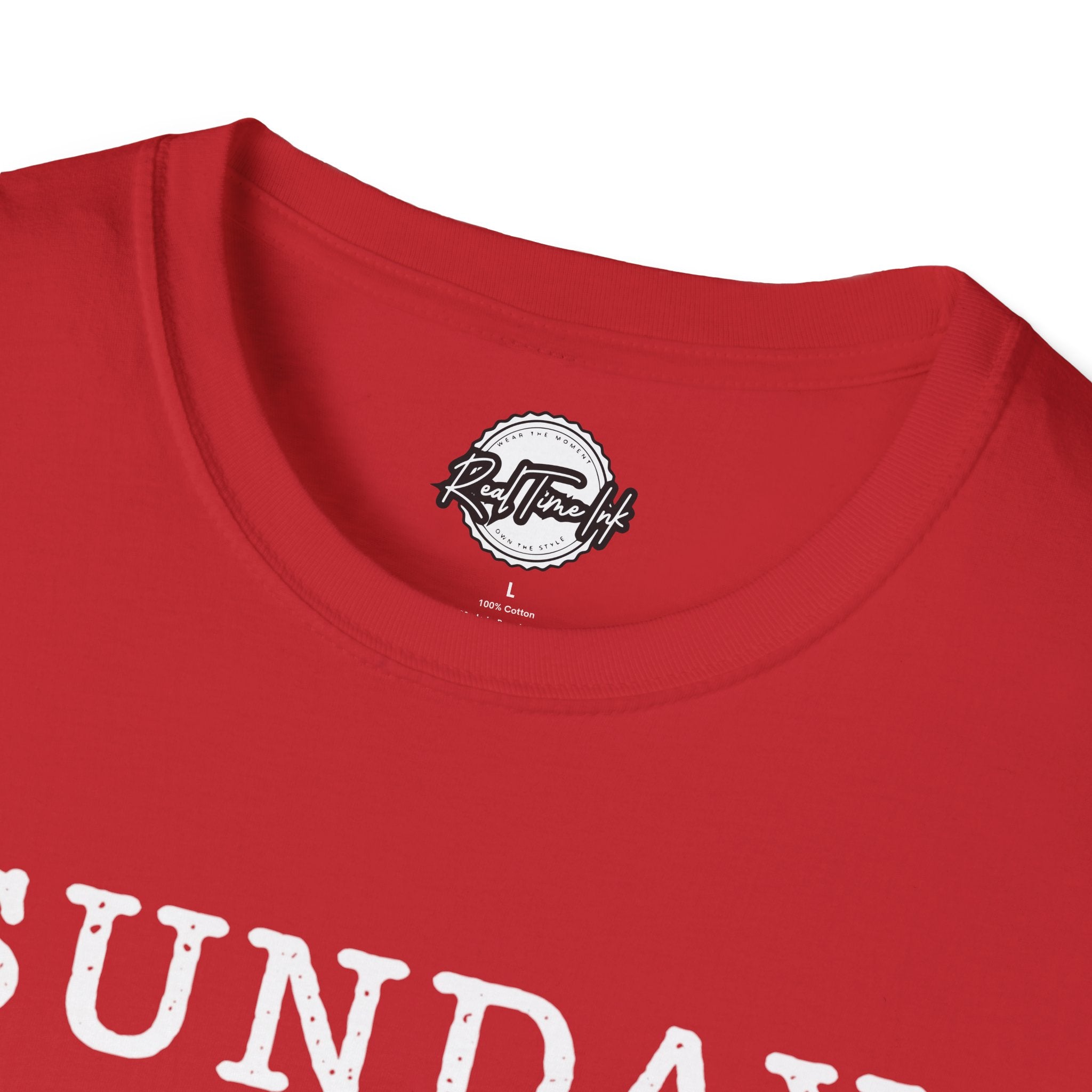 Sunday Graphic T-Shirt — Minimalist Weekend Tee