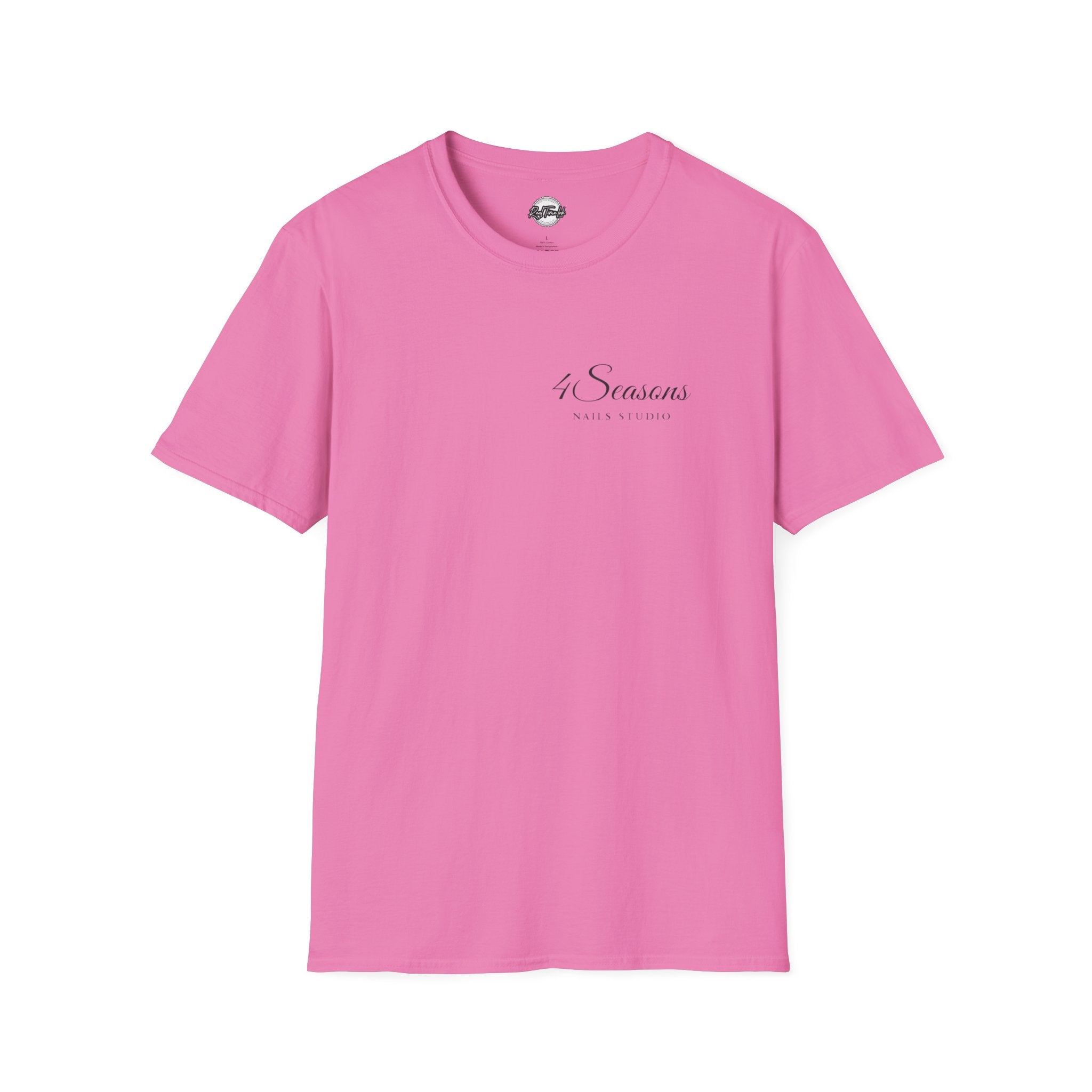 4 Seasons Nail Studio T-Shirt — Minimal Nail Salon Graphic Tee