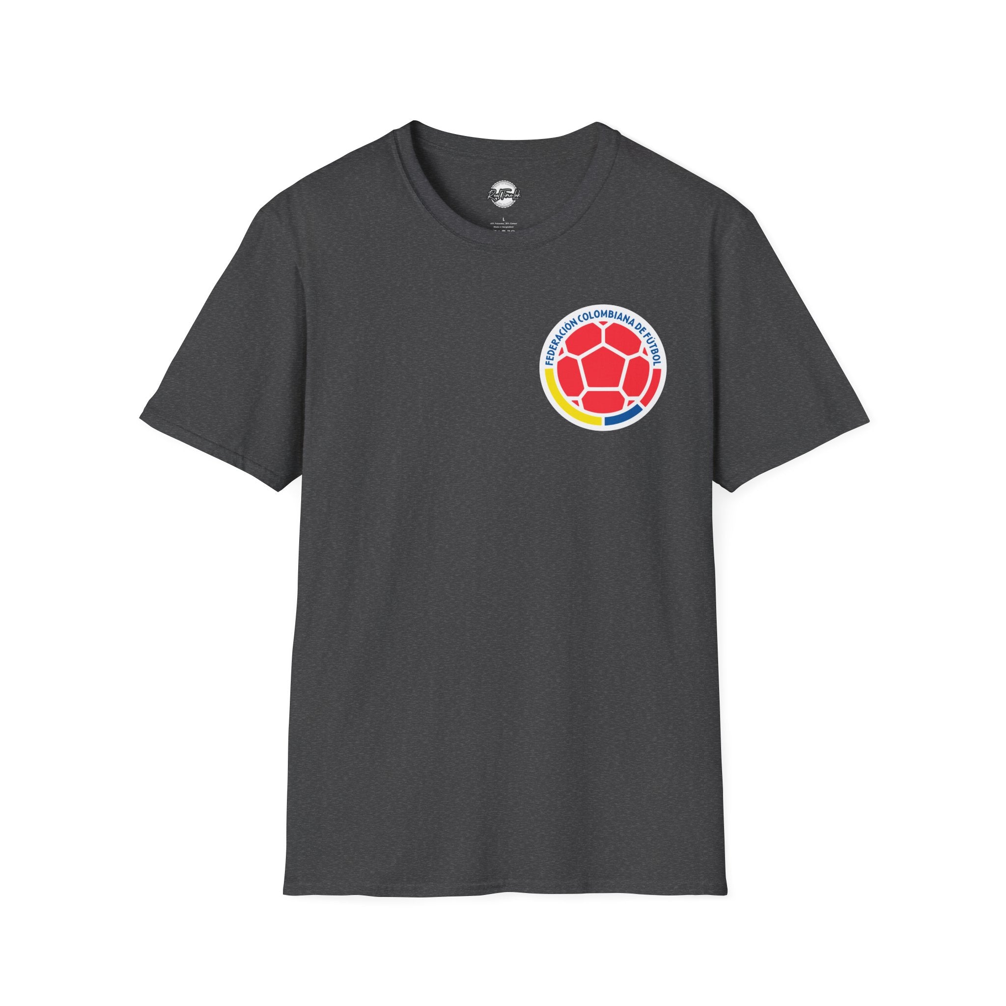 T-Shirt — Colombian Football Emblem Tee (Federación Colombiana de Fútbol)