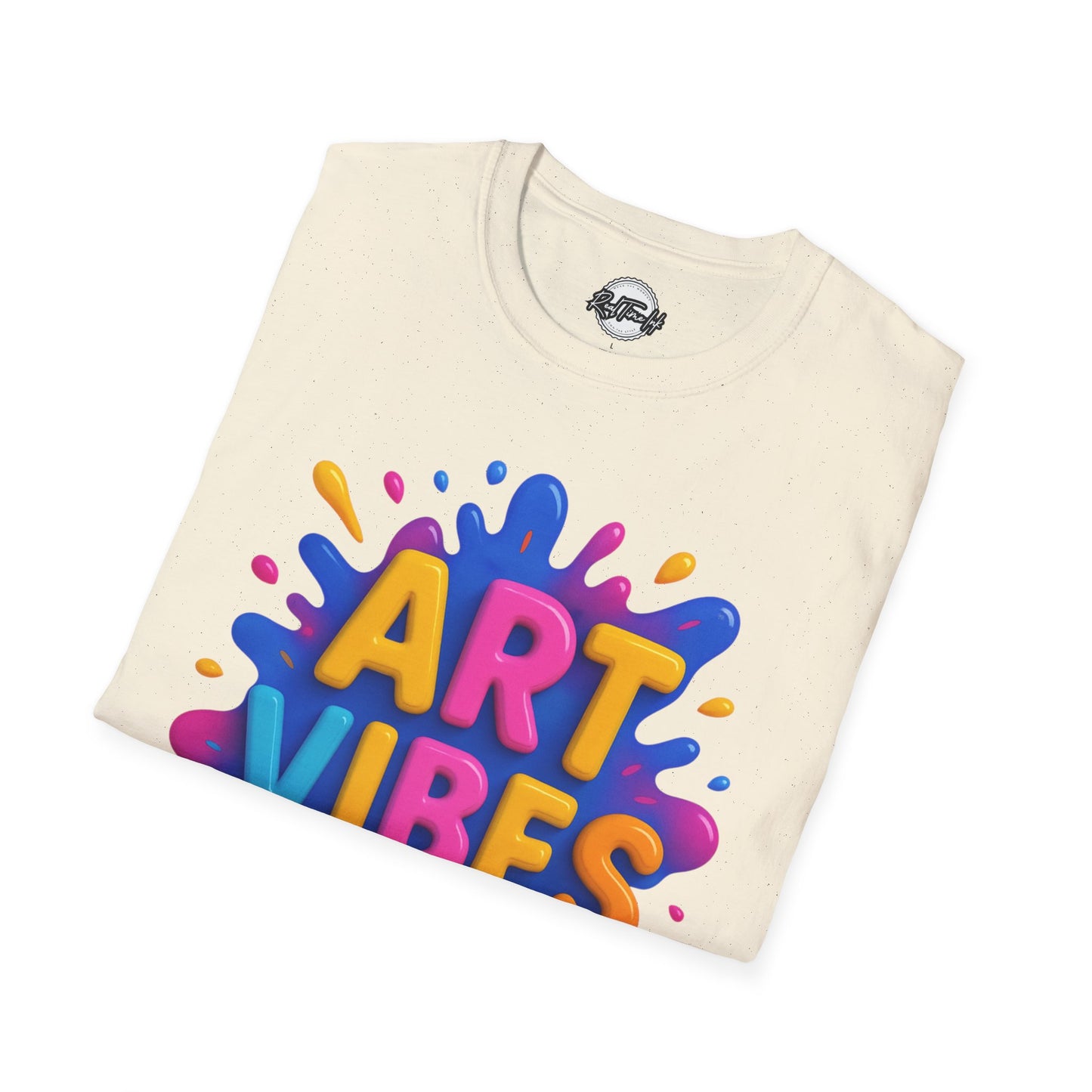 Colorful Art Vibes Unisex T-Shirt, Artistic Tee, Trendy Graphic Shirt, Creative Apparel, Gift for Artists, Summer Fashion