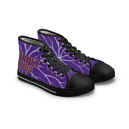 Copy of Copy of Sneakers Purple Blood Women's High Top