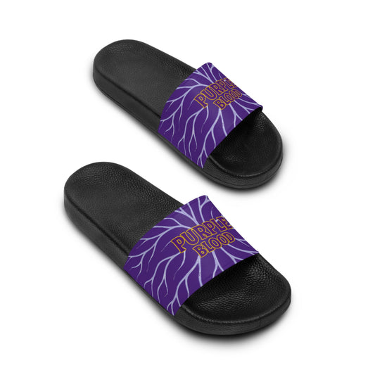 Copy of Slide Sandals - Purple Blood Design