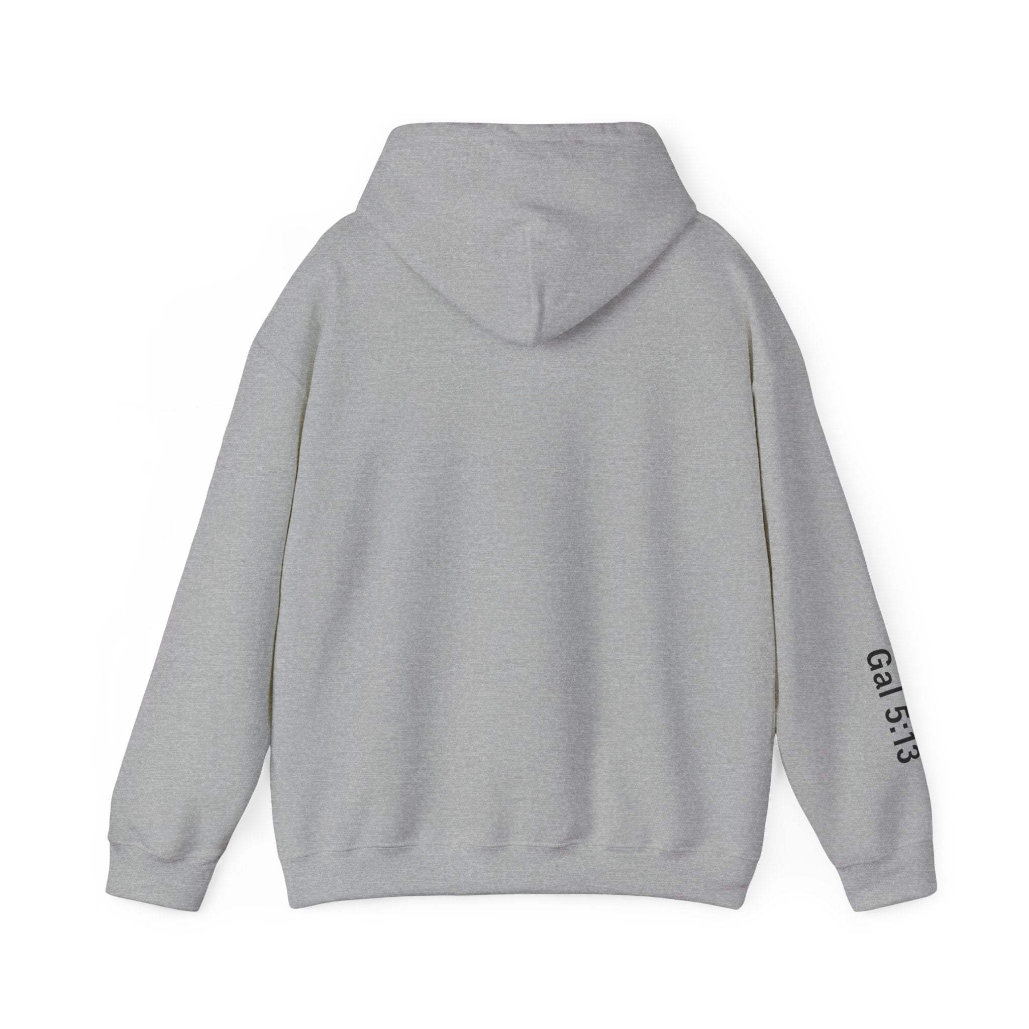 Freedom Hooded Sweatshirt, Cozy Sweatshirt, Religious Apparel, Inspirational Gift, Casual Outfit, Unisex Hoodie