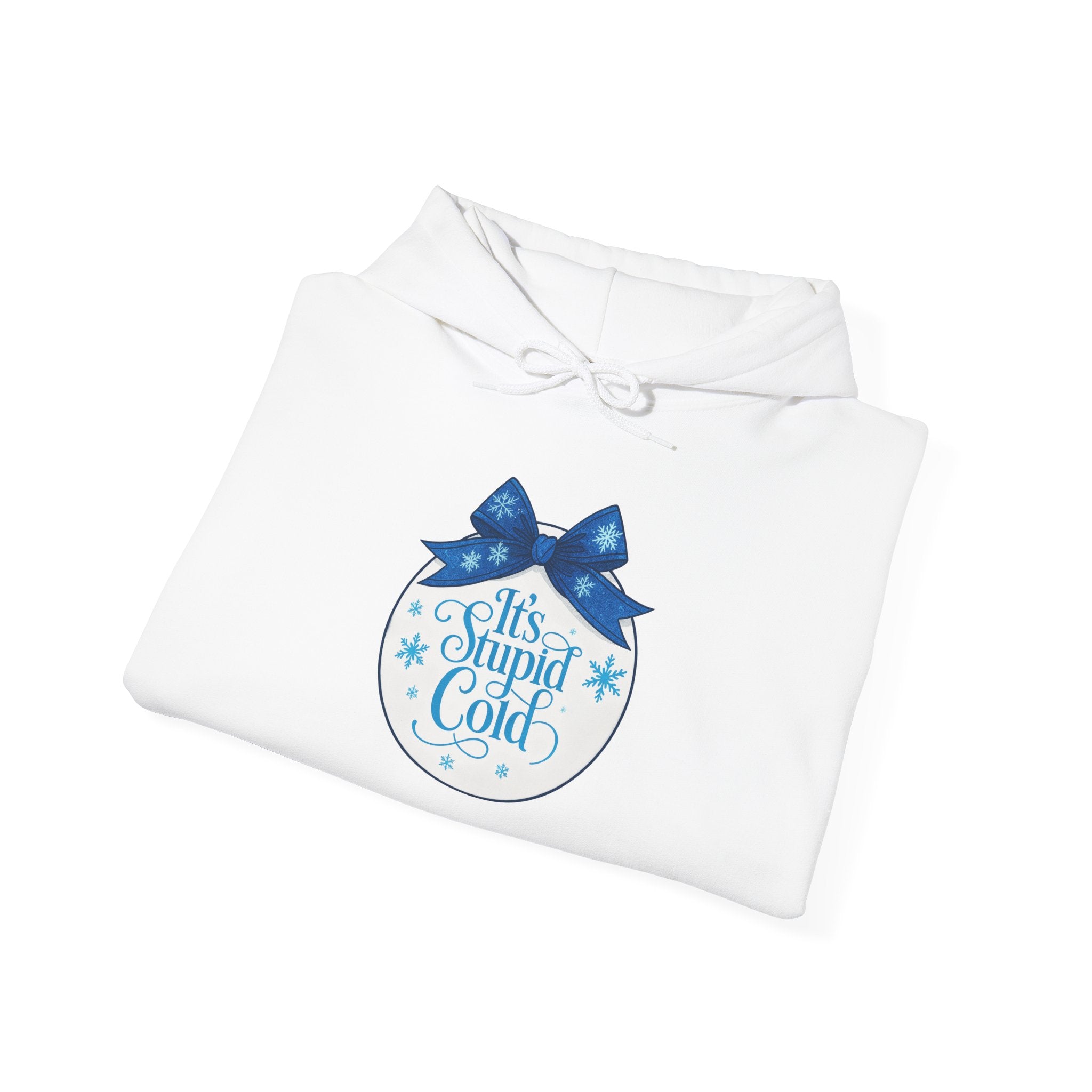 Its Stupid Cold Hoodie — Funny Winter Sweatshirt for Cold Weather