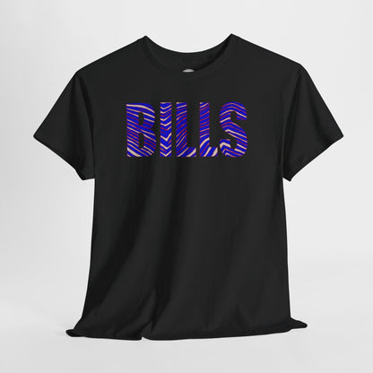 Buffalo Bills Unisex Heavy Cotton Tee, Graphic Shirt for Sports Fans, Casual Wear, Gifting for Game Day, Unique Apparel, Birthday Gift