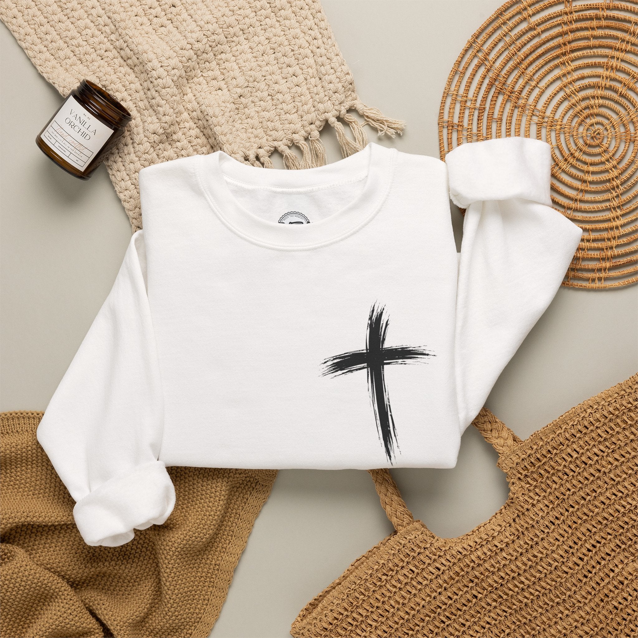 You are enough affirmation Unisex Heavy Blend™ Crewneck Sweatshirt
