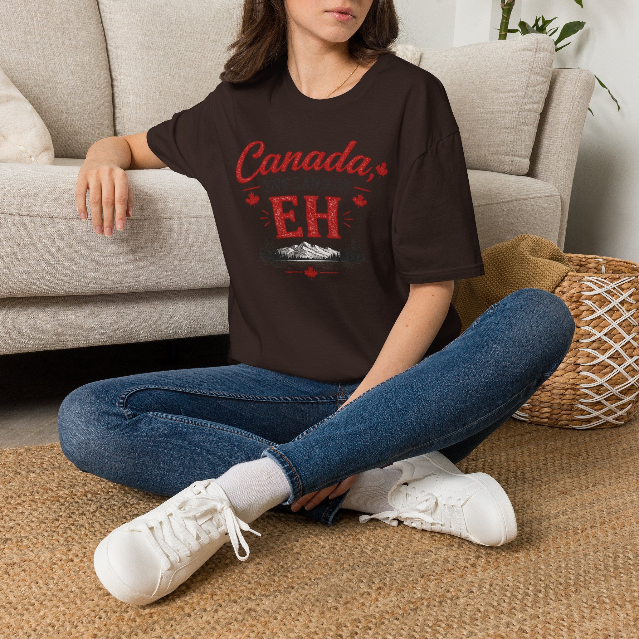 Canada The Land of EH T-Shirt — Funny Canadian Pride Tee