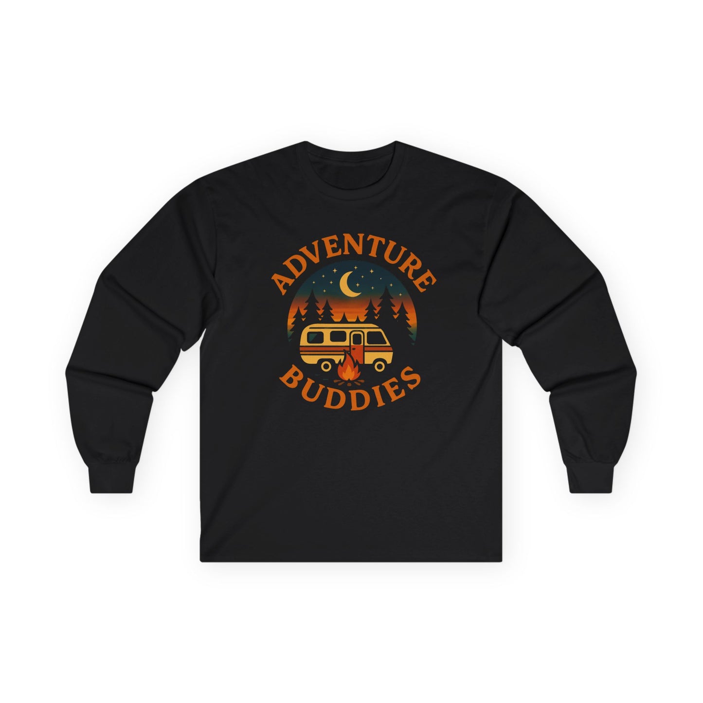 Adventure Buddies Camping Long Sleeve Tee