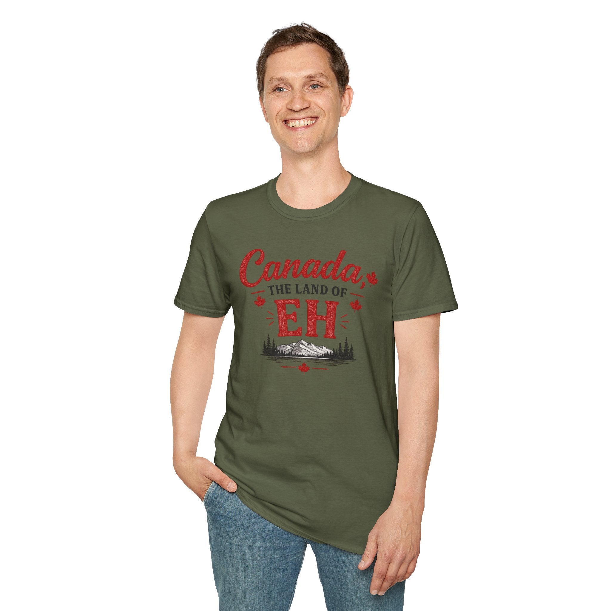 Canada The Land of EH T-Shirt — Funny Canadian Pride Tee