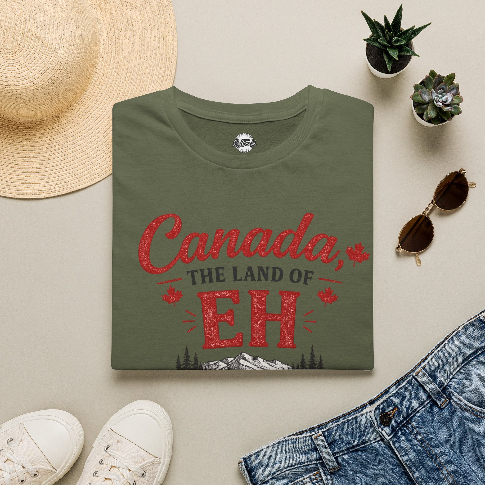 Canada The Land of EH T-Shirt — Funny Canadian Pride Tee