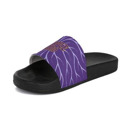 Copy of Slide Sandals - Purple Blood Design