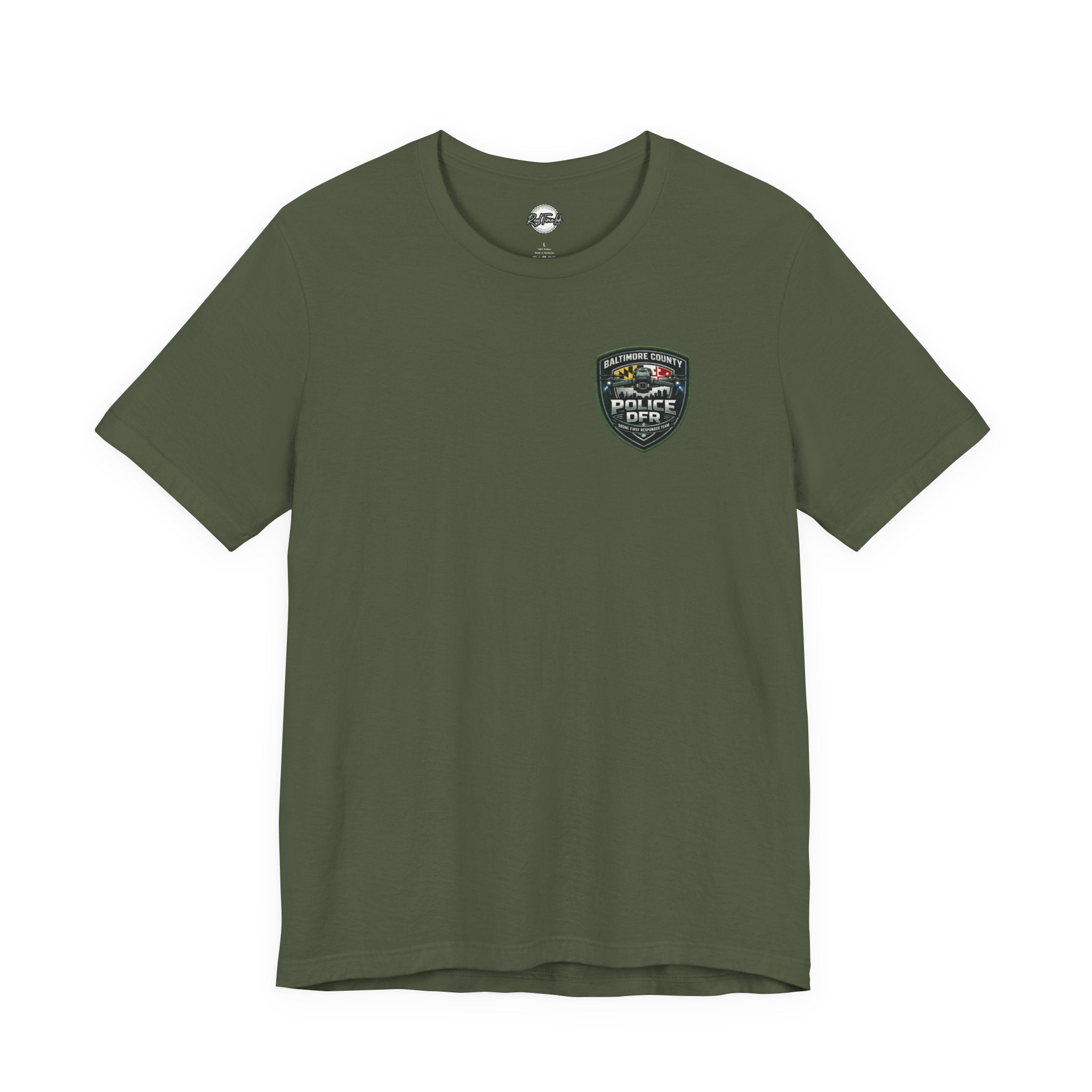 Police D.F.R. Baltimore County T-Shirt — Law Enforcement Support Tee