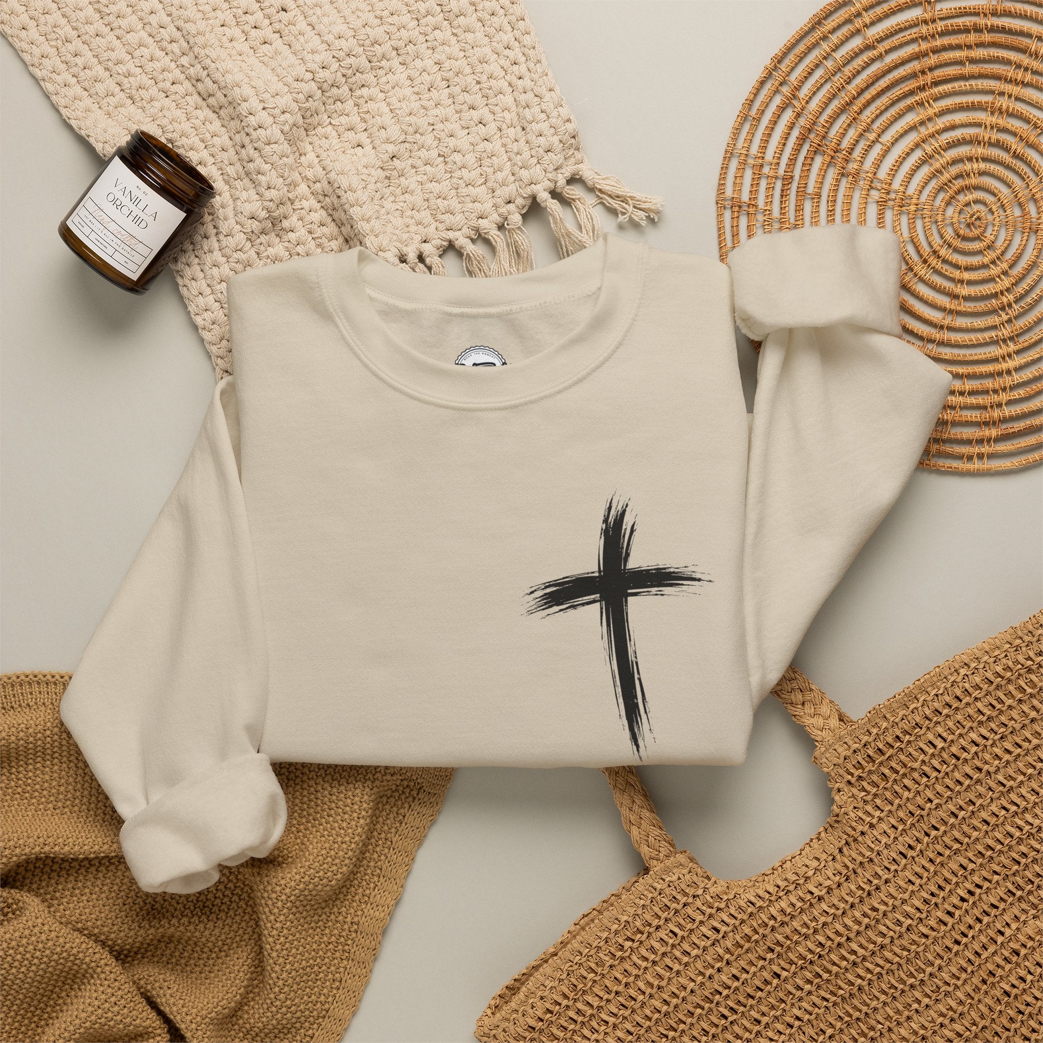 You are enough affirmation Unisex Heavy Blend™ Crewneck Sweatshirt
