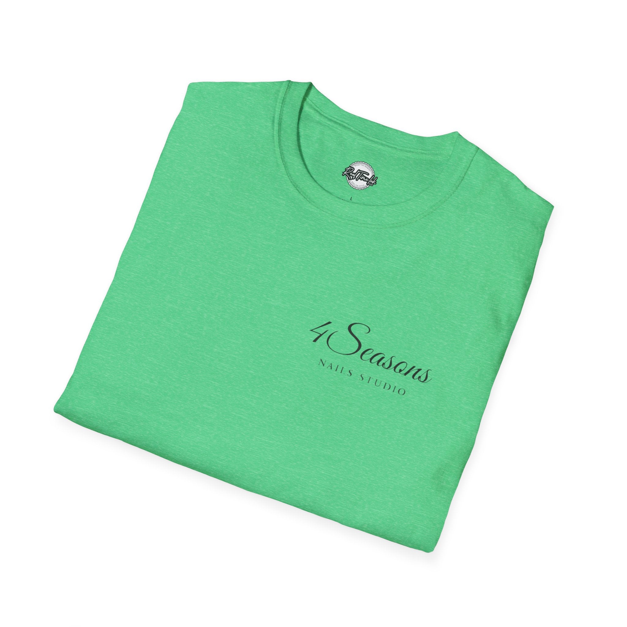 4 Seasons Nail Studio T-Shirt — Minimal Nail Salon Graphic Tee