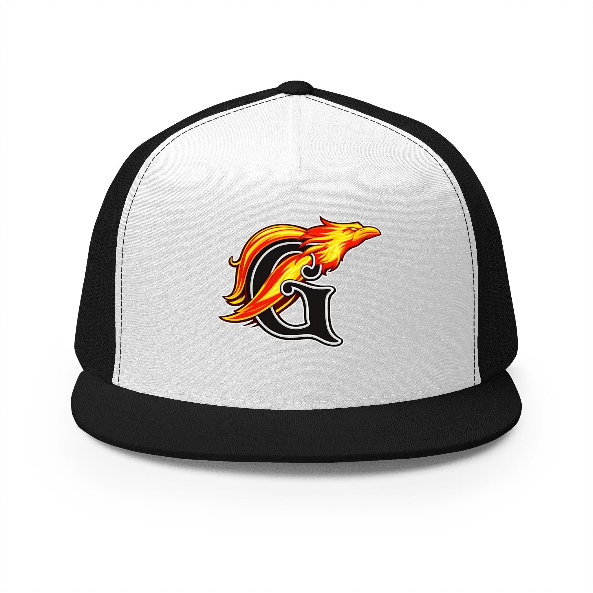 GALVINELL’S Trucker Cap — Embroidered Surf Logo Snapback