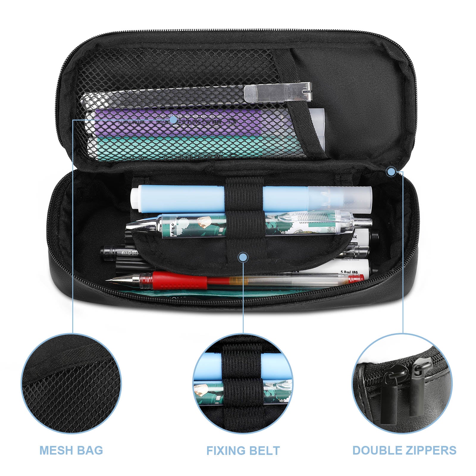 Nice & Neat Leather Pencil Case