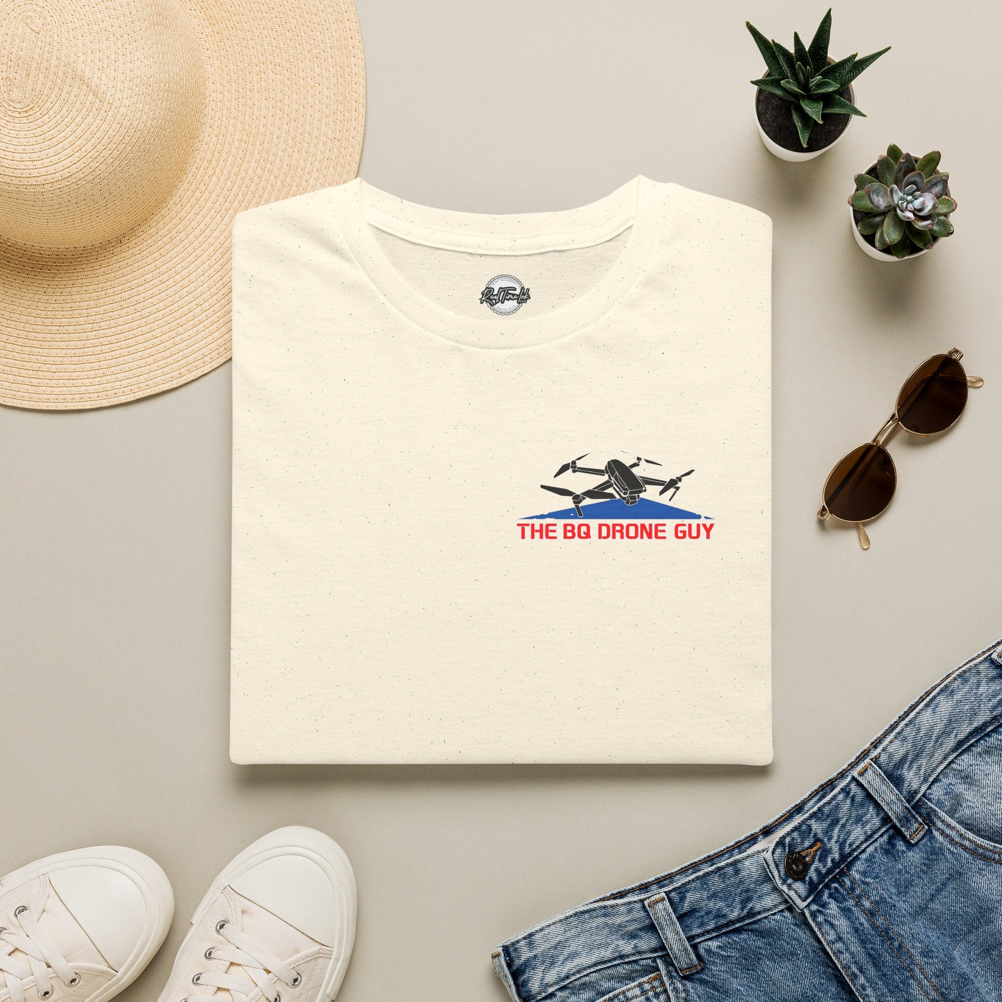 The BQ Drone Guy Logo Tee