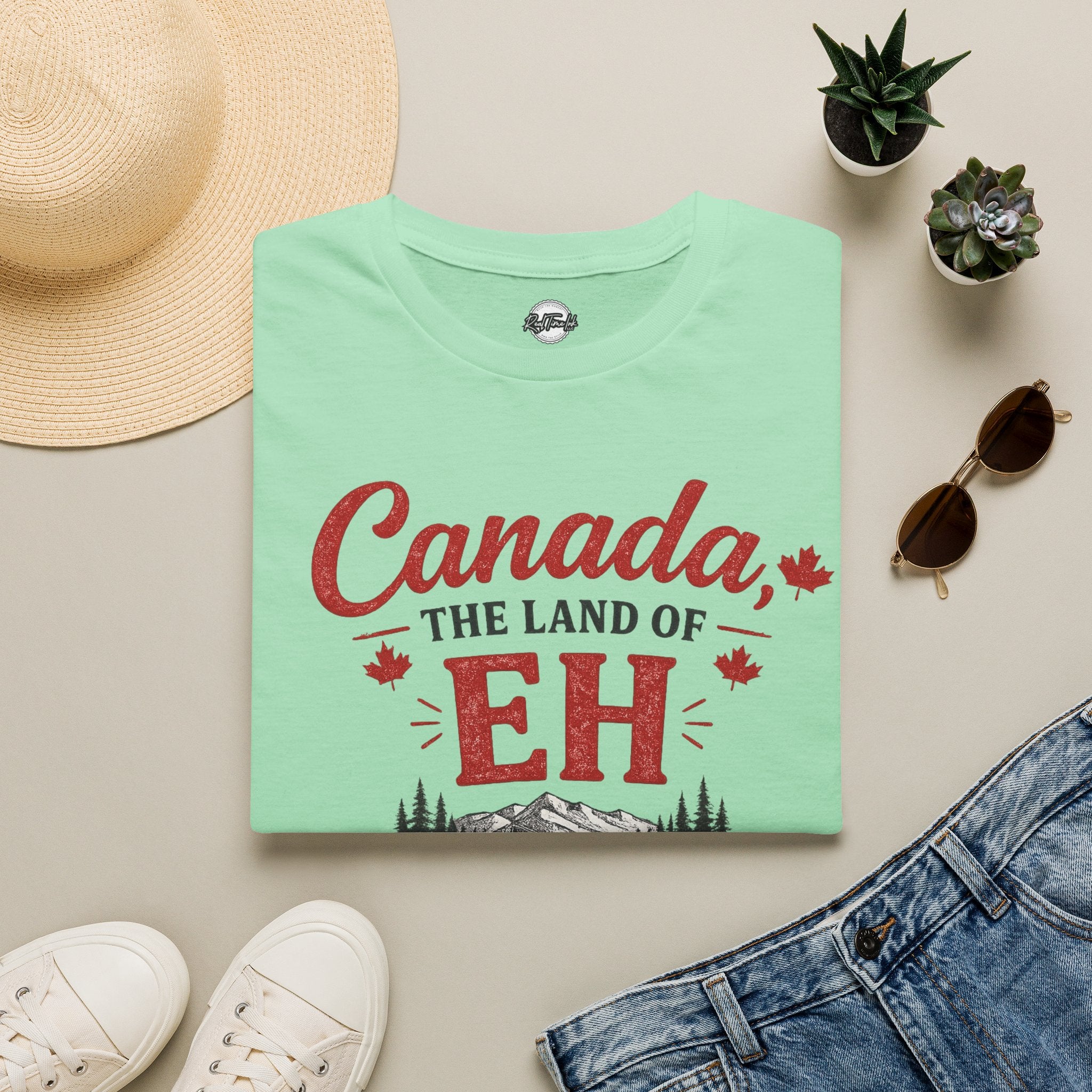 Canada The Land of EH T-Shirt — Funny Canadian Pride Tee
