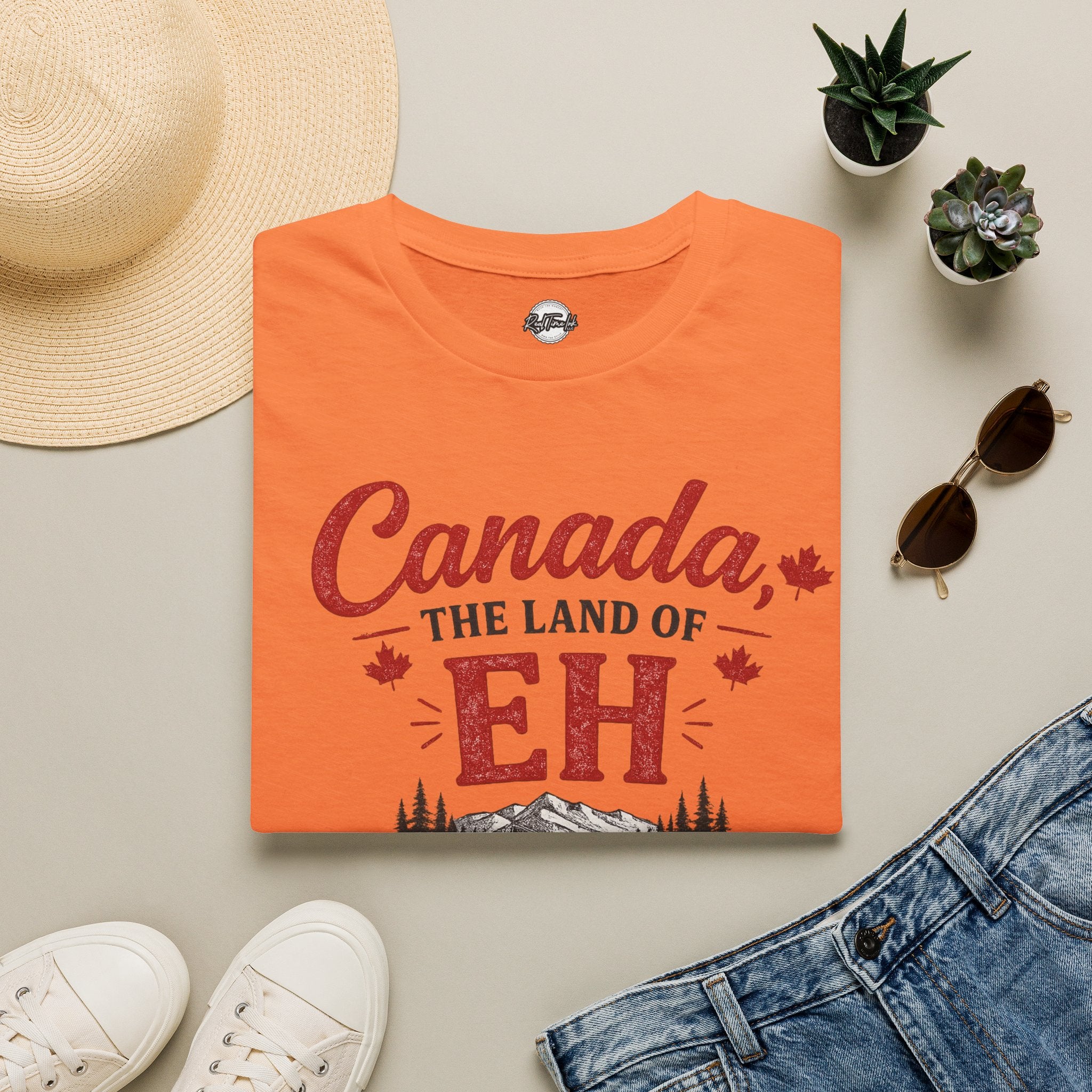 Canada The Land of EH T-Shirt — Funny Canadian Pride Tee