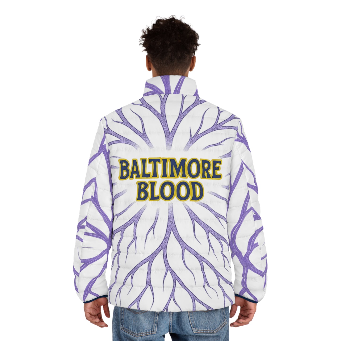Puffer Jacket Baltimore Blood Design