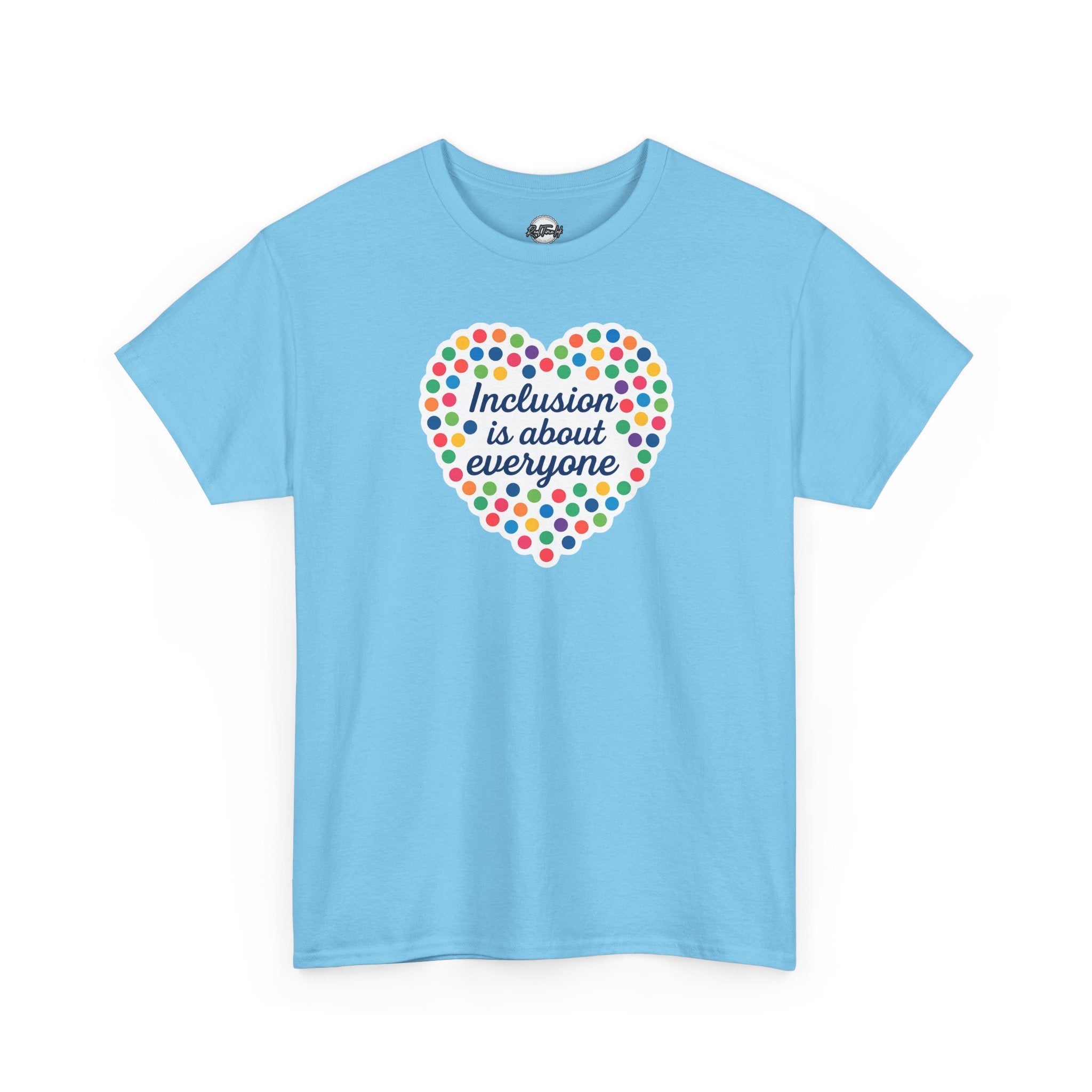 Inclusion is About Everyone Unisex Heavy Cotton Tee - Celebrate Diversity