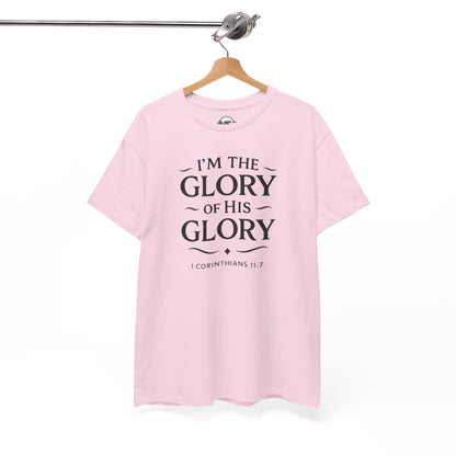 Faith-Inspired Heavy Cotton Tee, Inspirational Shirt, Christian Apparel, Gift for Believers, Spiritual Motivation Tee
