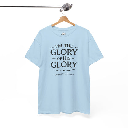 Faith-Inspired Heavy Cotton Tee, Inspirational Shirt, Christian Apparel, Gift for Believers, Spiritual Motivation Tee
