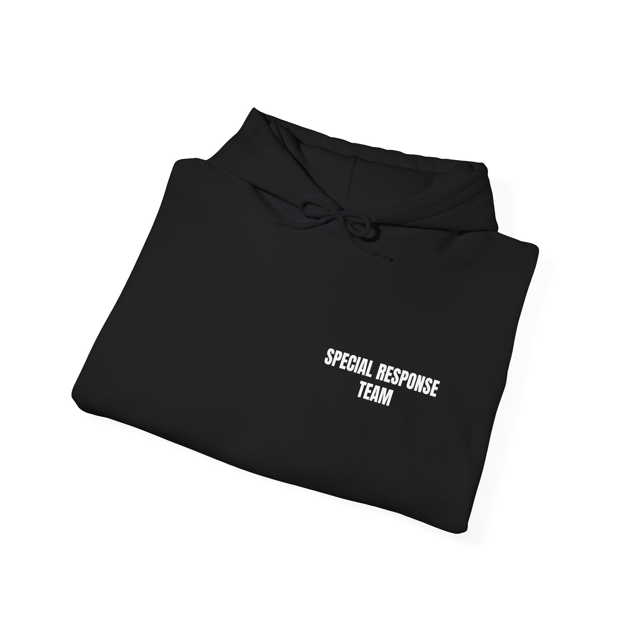 SRT Hoodie 1 – Tactical Badge Back Print with Sleeve Flag