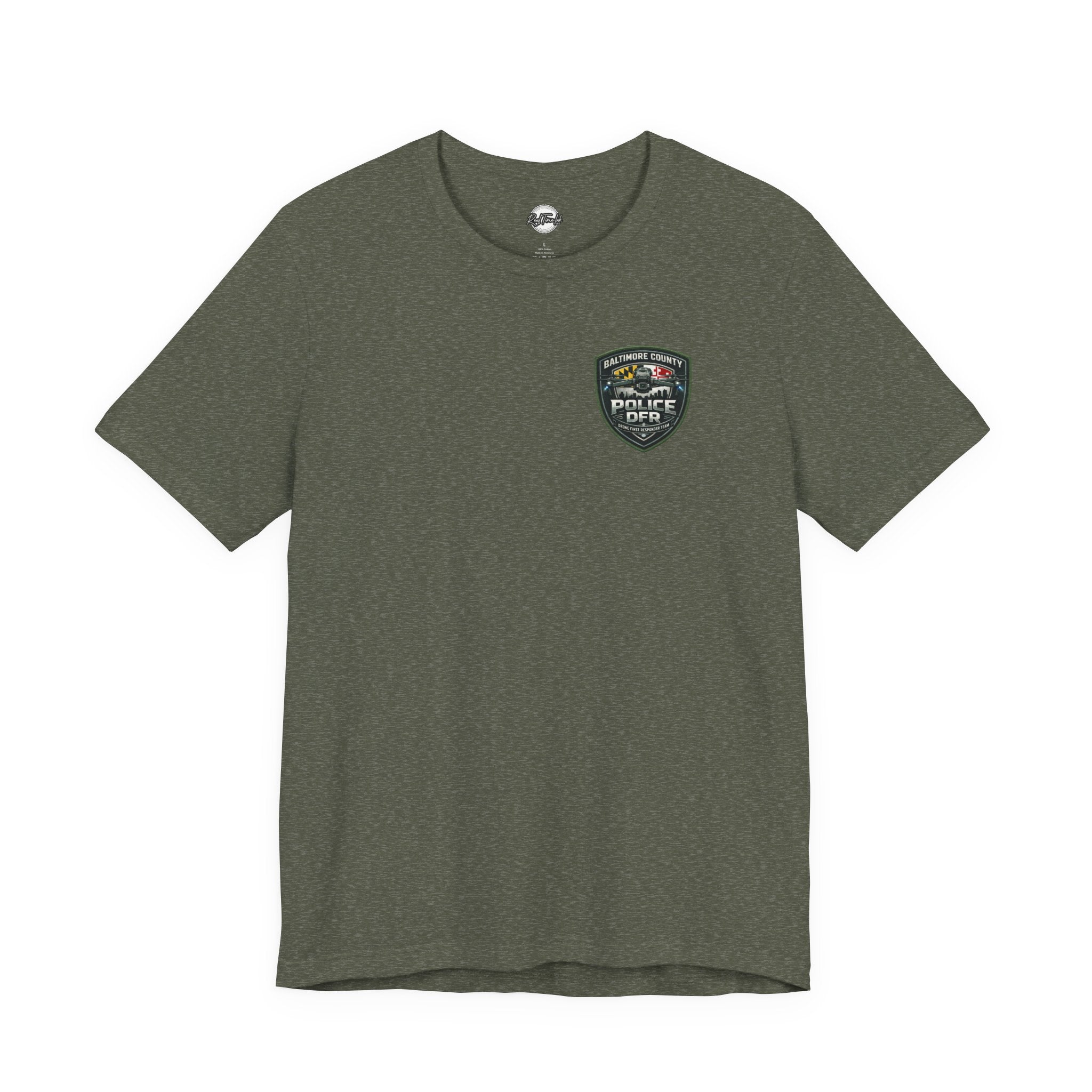 Police D.F.R. Baltimore County T-Shirt — Law Enforcement Support Tee
