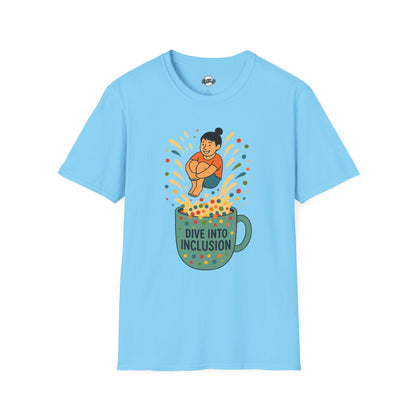 Dive Into Inclusion Unisex Softstyle T-Shirt