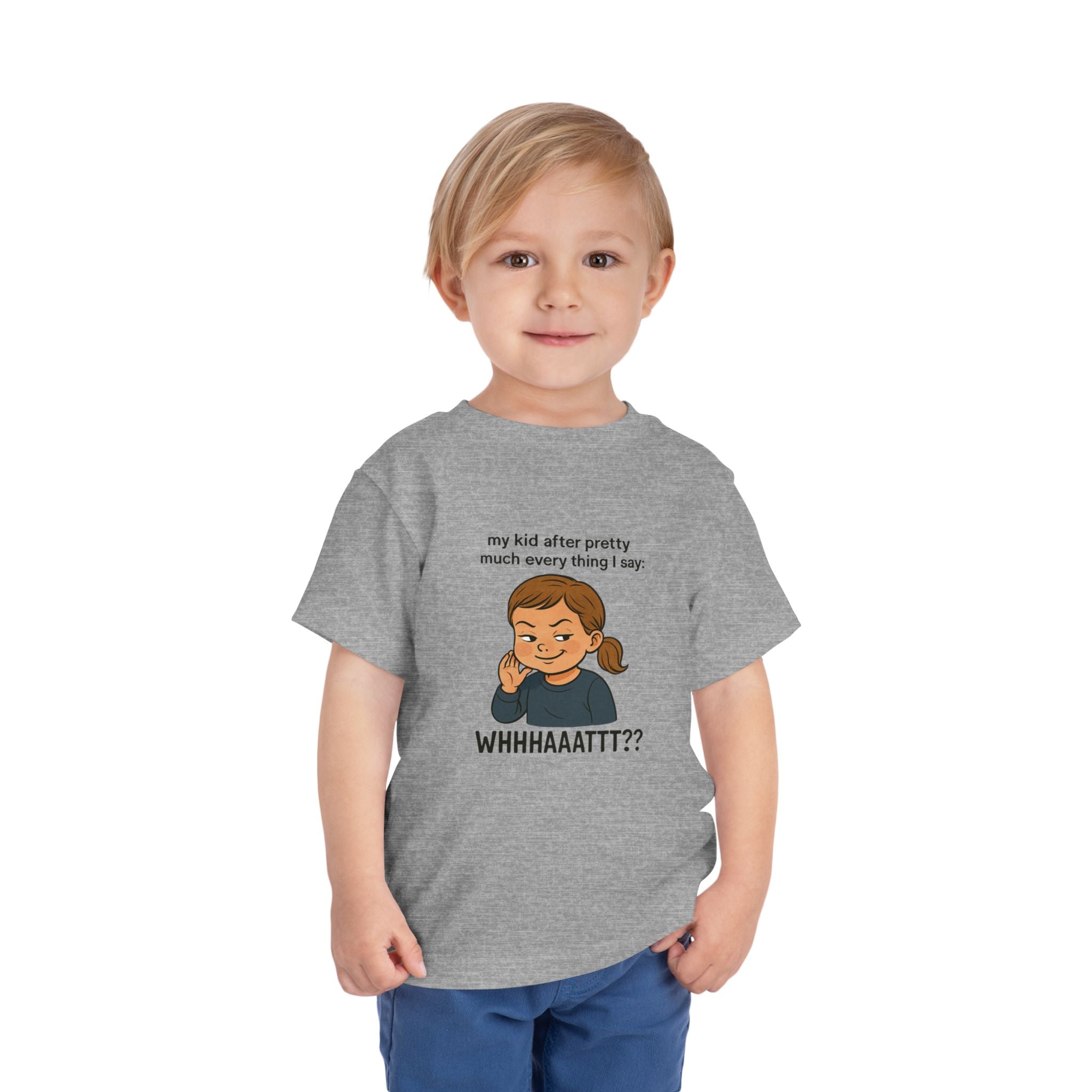 Whimsical Toddler Tee - My Kid After Pretty Much Everything, Funny Kids Shirt, Gift for Parents, Everyday Wear, Kids Humor Clothing