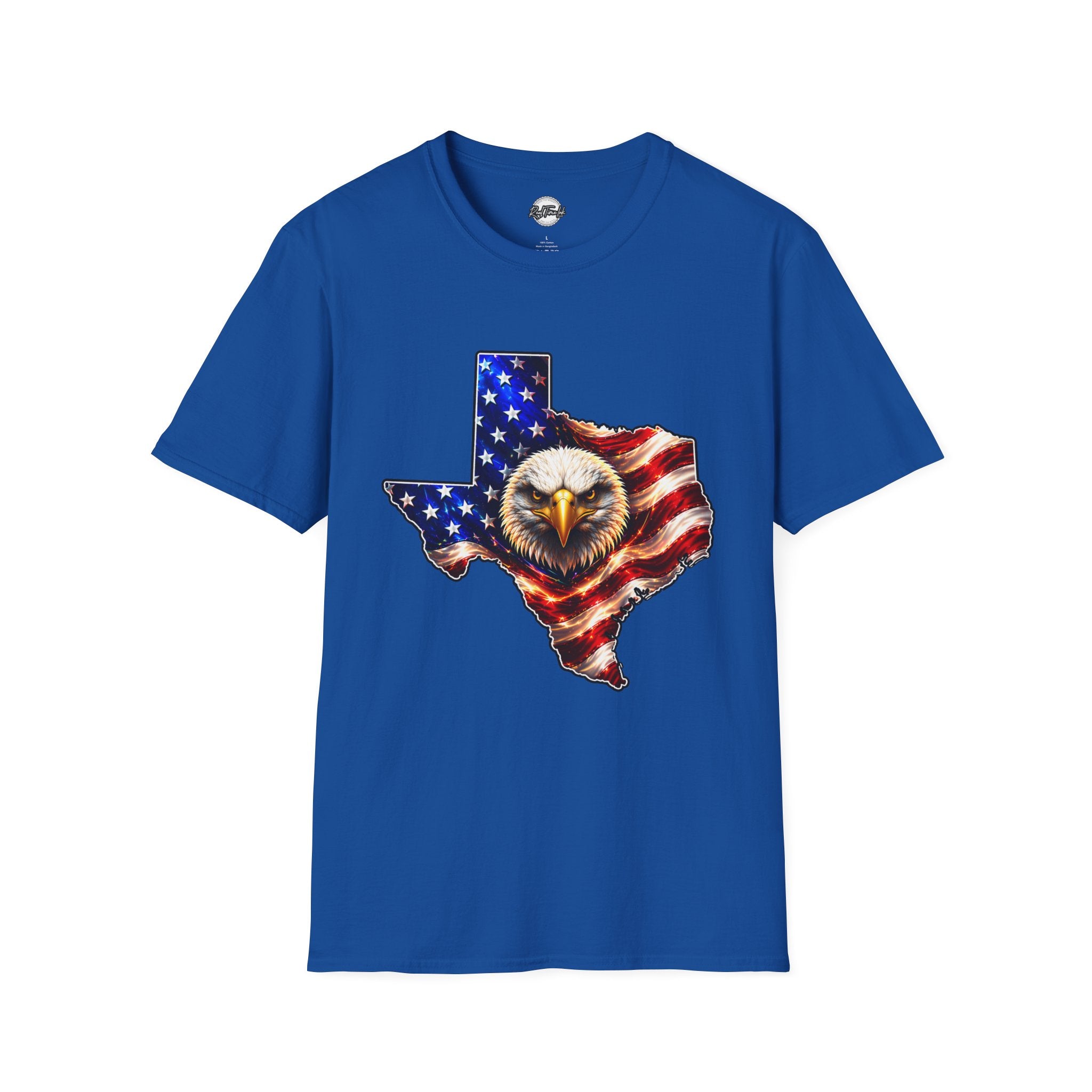 Texas American Flag Eagle T-Shirt — Patriotic Lone Star Tee