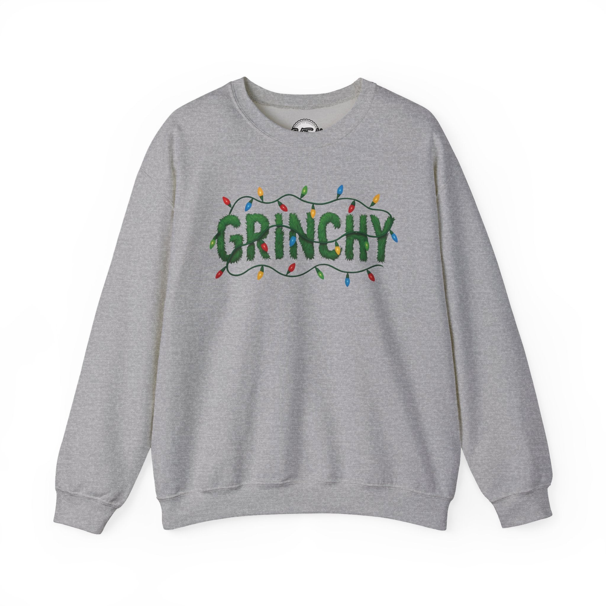Grinchy Sweatshirt — Holiday Christmas Crewneck
