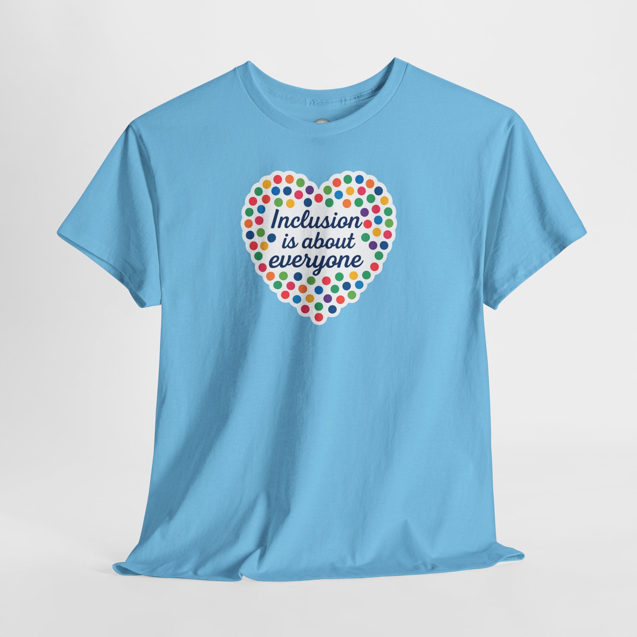 Inclusion is About Everyone Unisex Heavy Cotton Tee - Celebrate Diversity