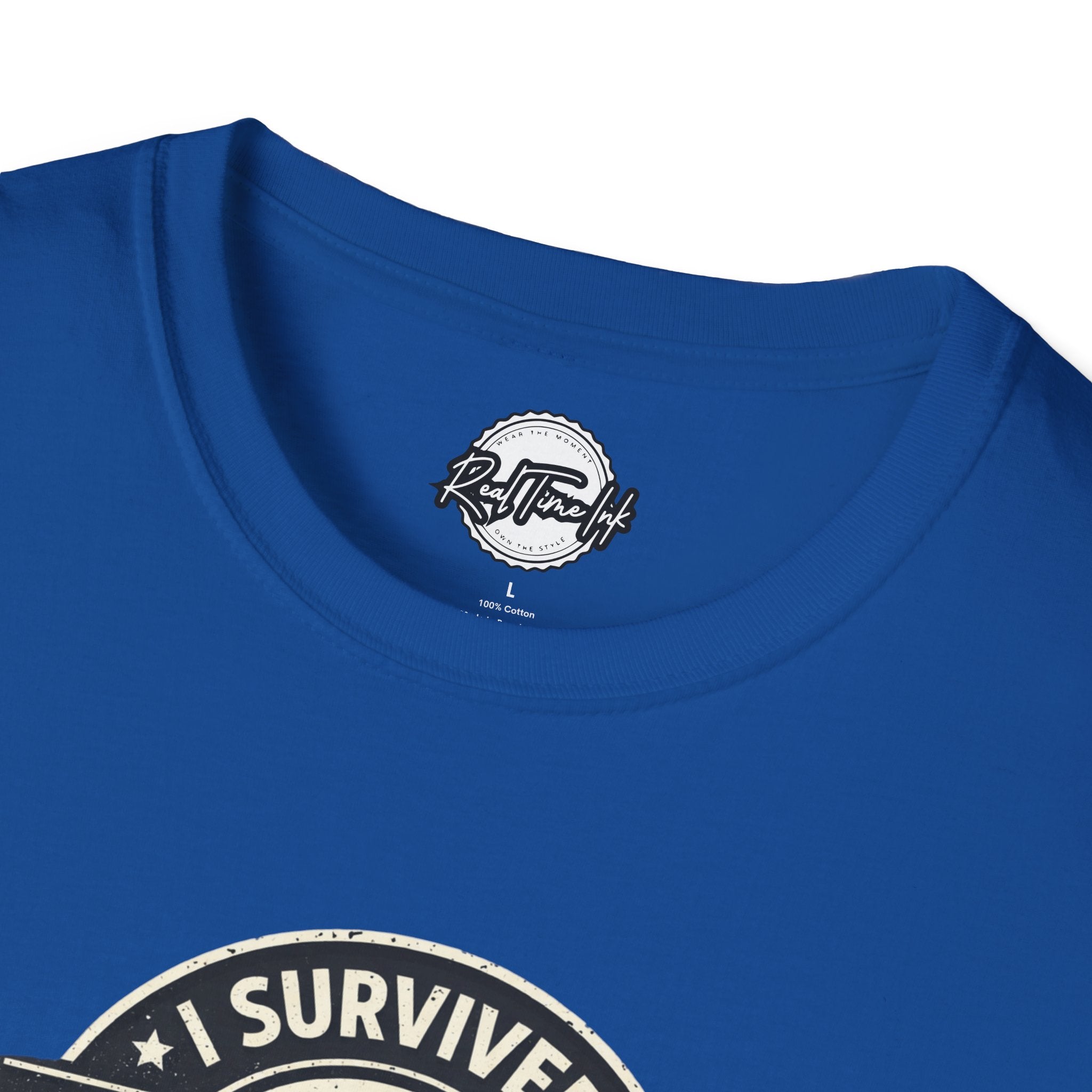 I Survived Monday T-Shirt — Funny Workweek Graphic Tee