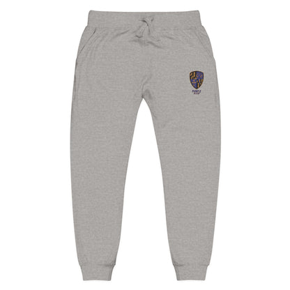 Embroidered Unisex Sweatpants - Purple Blood Design