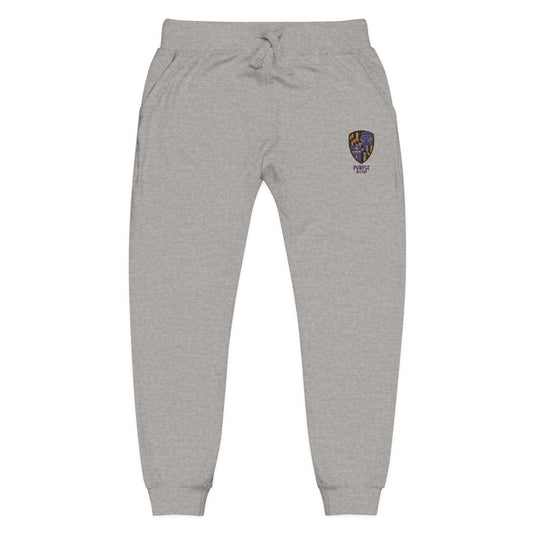 Embroidered Unisex Sweatpants - Purple Blood Design
